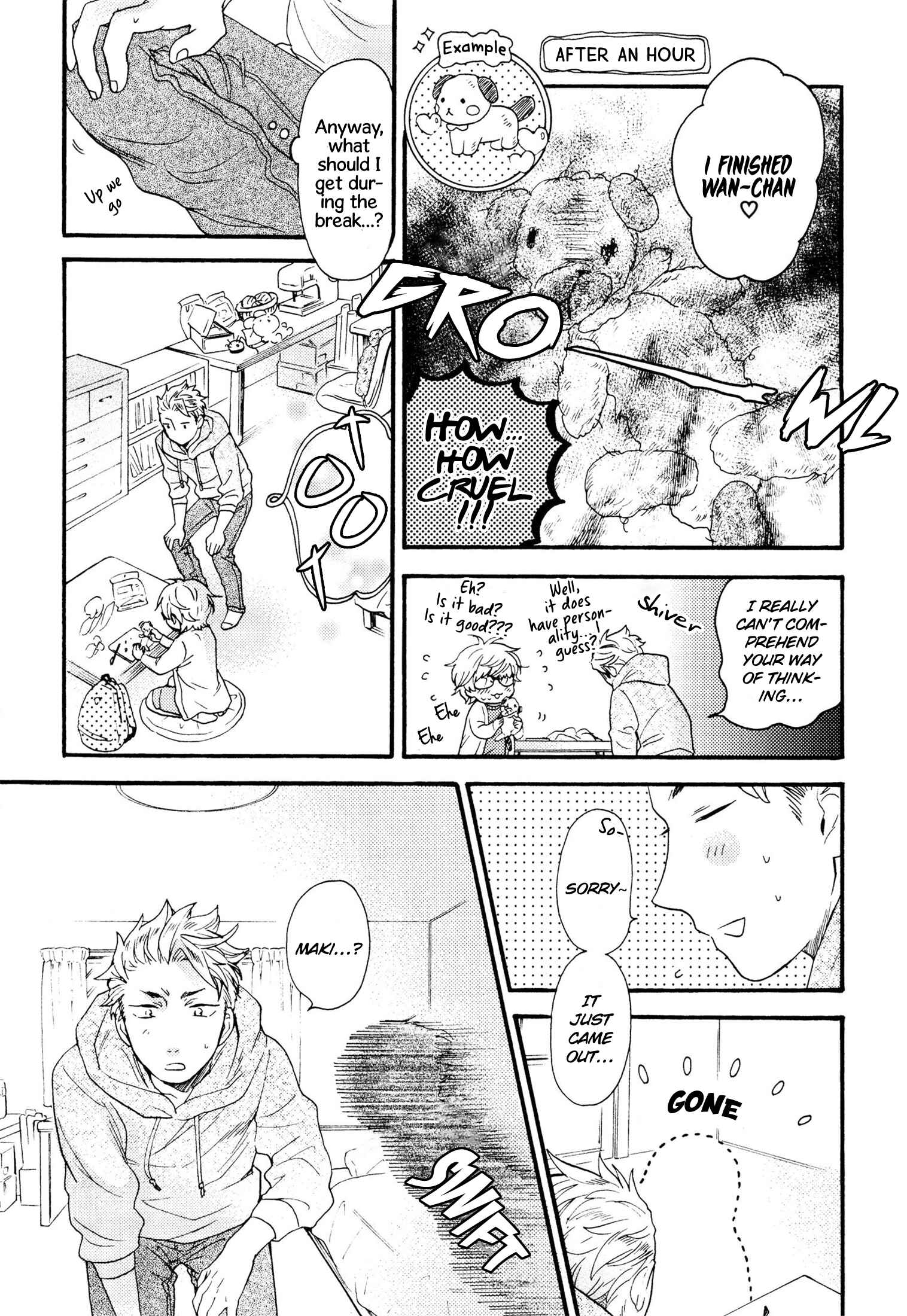 Page 12 Chapter 2 Takkun to Stalker Danshi - Kyou wa Takkun no Tissue o Tabemashita