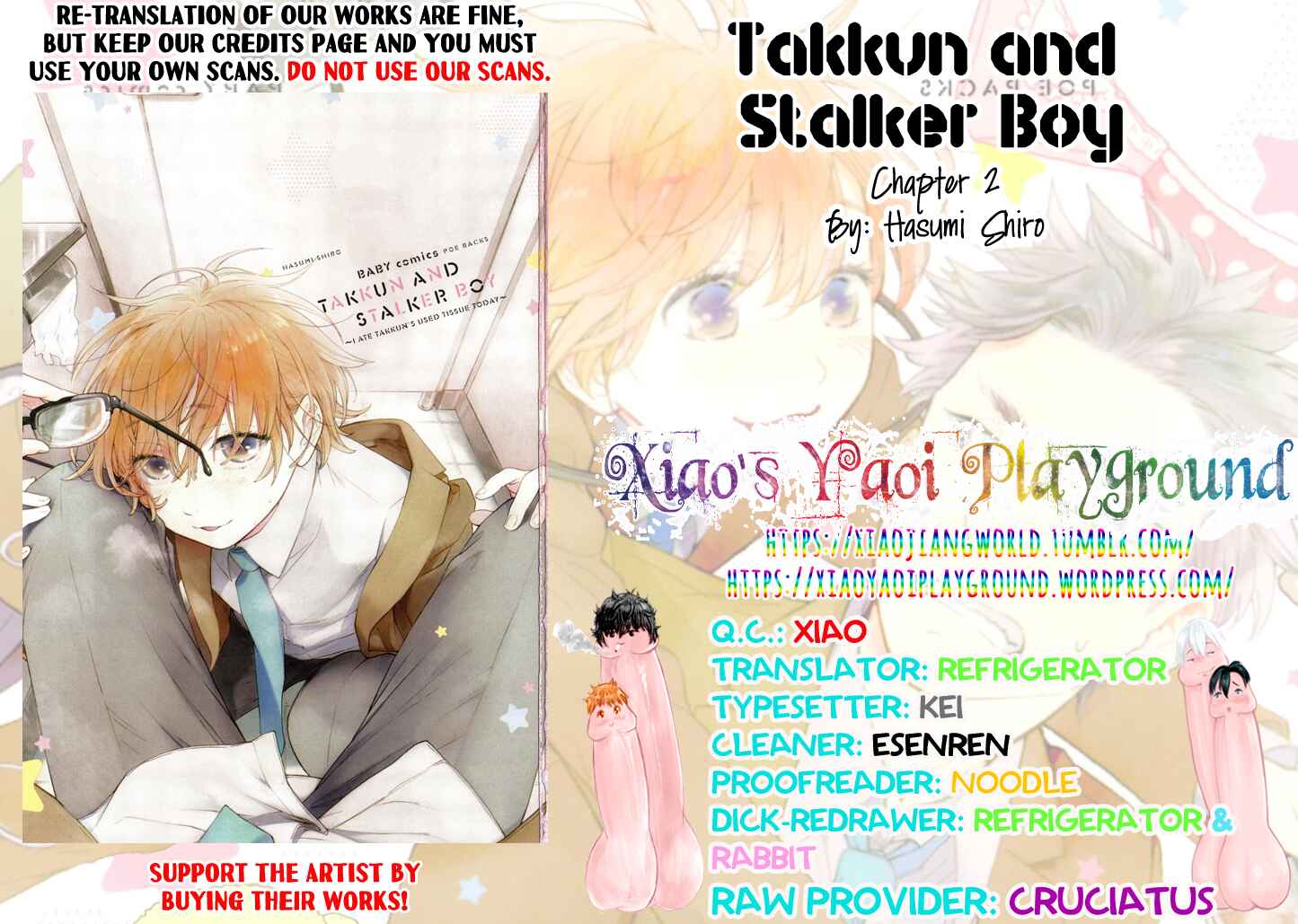 Page 37 Chapter 2 Takkun to Stalker Danshi - Kyou wa Takkun no Tissue o Tabemashita