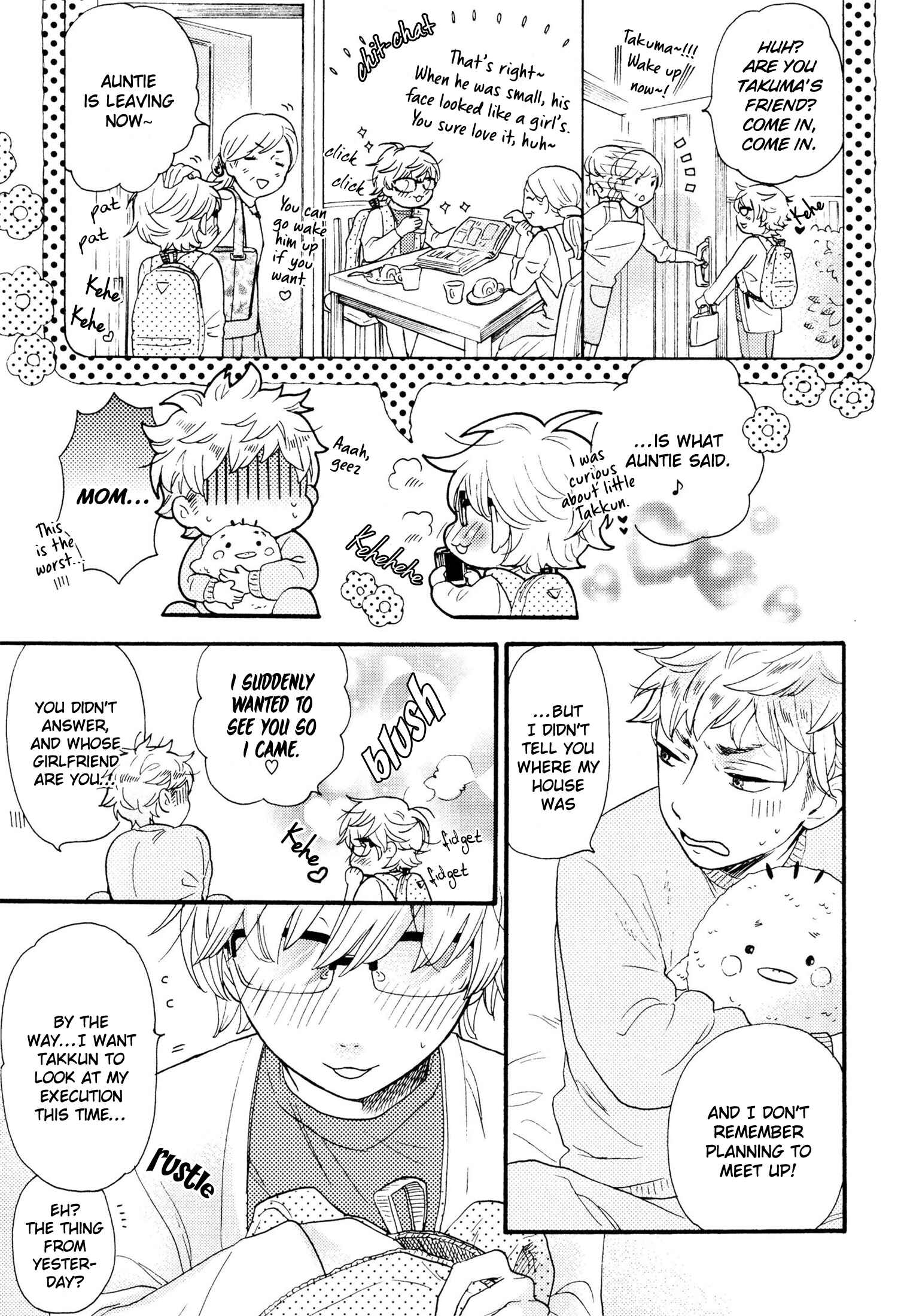 Page 8 Chapter 2 Takkun to Stalker Danshi - Kyou wa Takkun no Tissue o Tabemashita