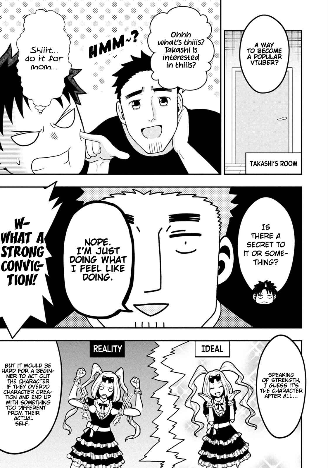 Page 8 Chapter 4 My Dads the Queen of All VTubers?!
