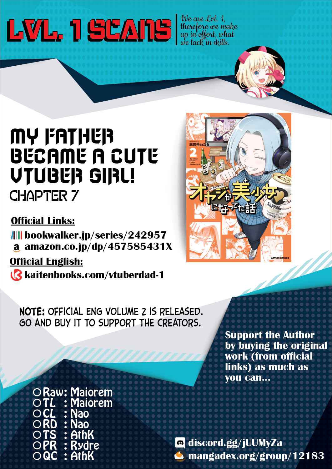 Page 9 Chapter 7 My Dads the Queen of All VTubers?!