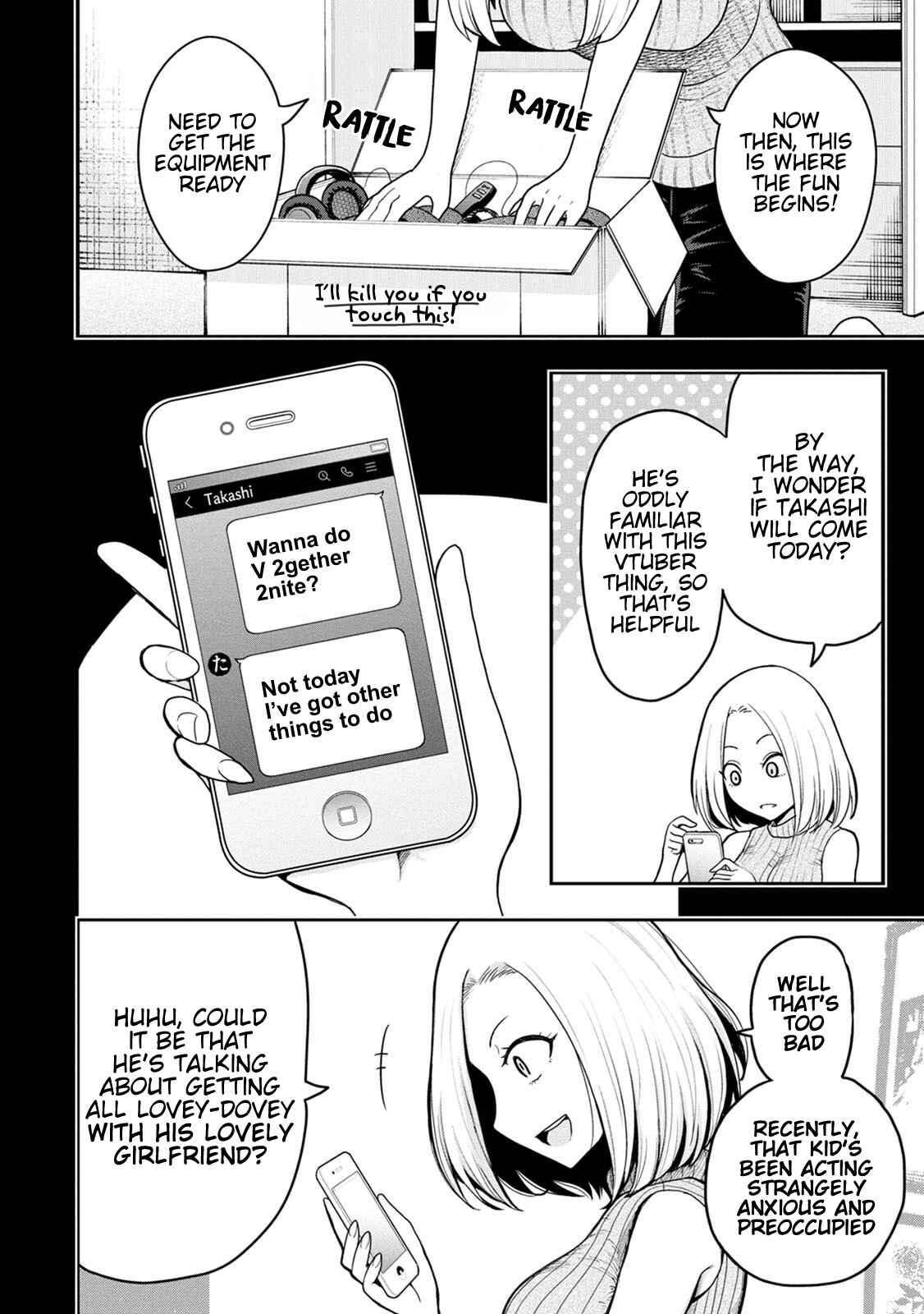 Page 14 Chapter 5.6 My Dads the Queen of All VTubers?!