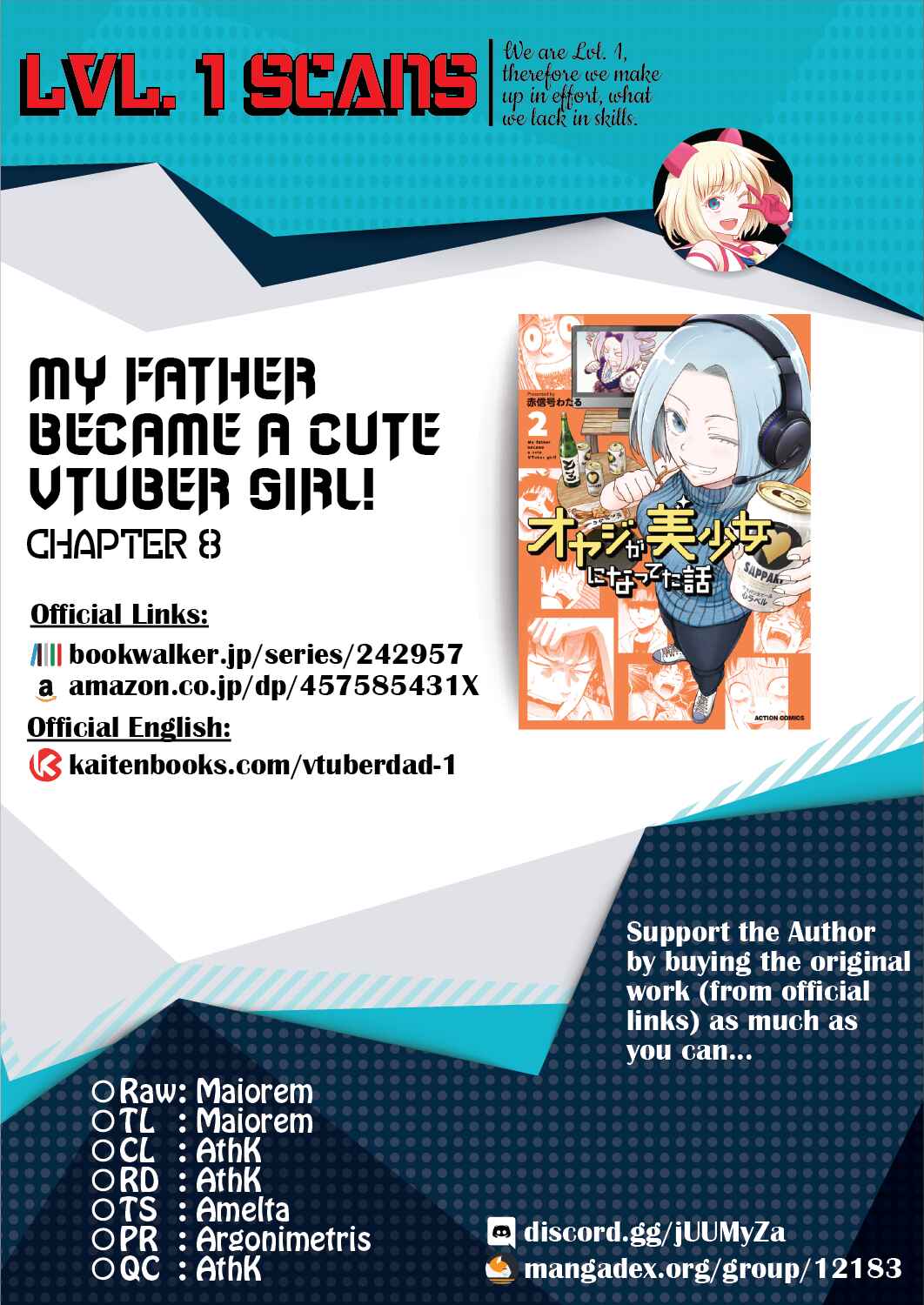 Page 22 Chapter 8 My Dads the Queen of All VTubers?!