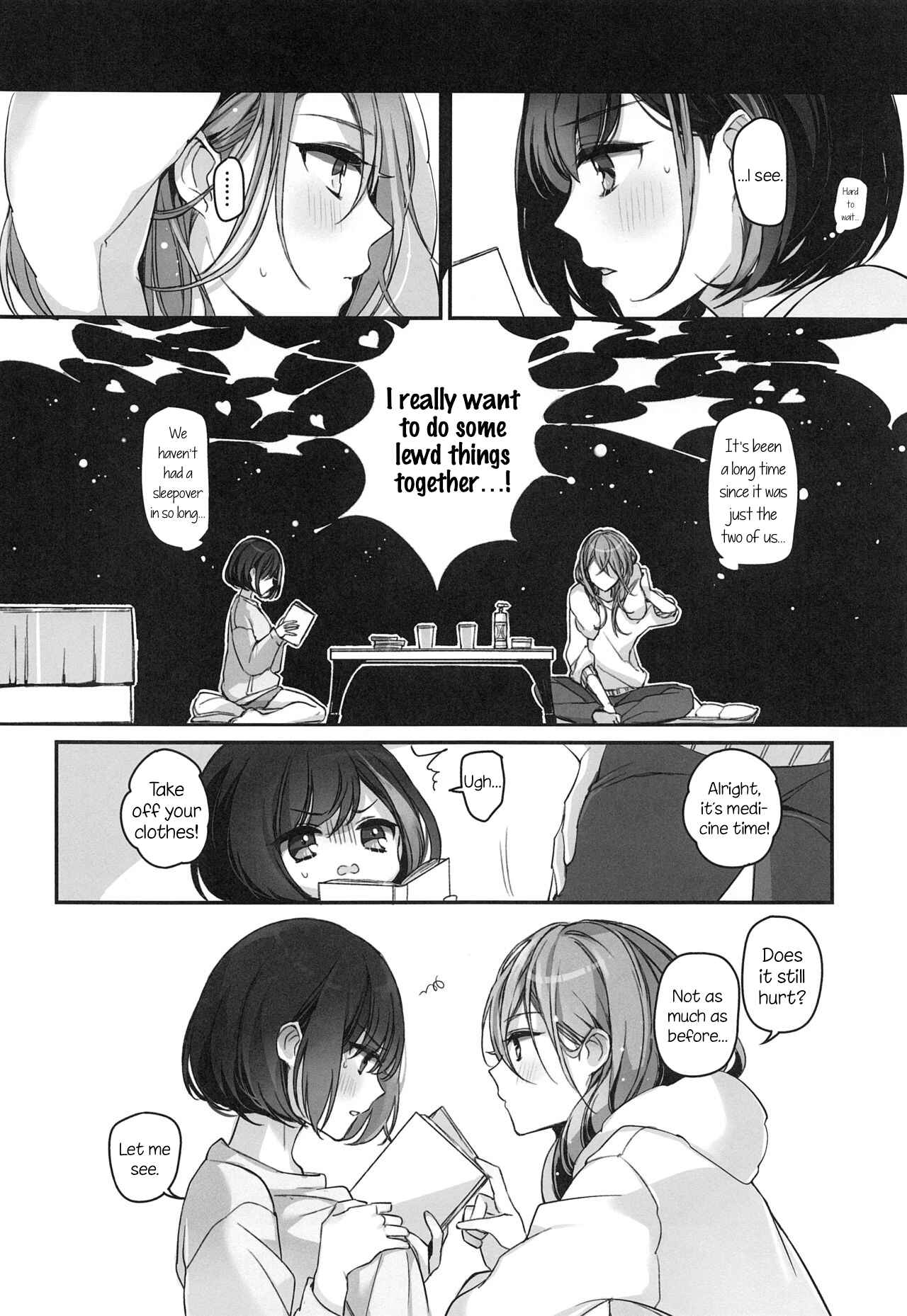 Page 11 Chapter Unknown_89d4 Bang Dream - Okusuri Nuretane (Doujinshi)