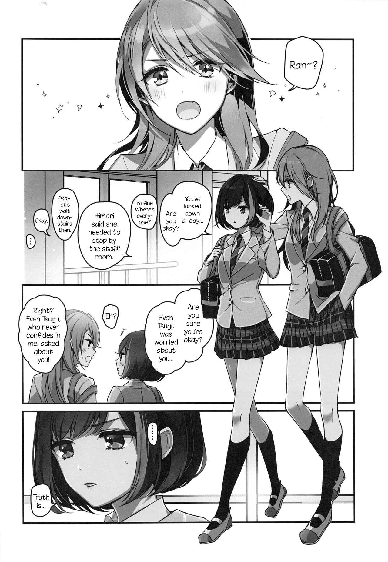 Page 3 Chapter Unknown_89d4 Bang Dream - Okusuri Nuretane (Doujinshi)