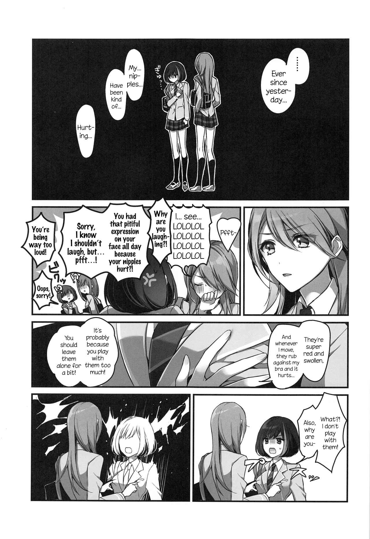 Page 4 Chapter Unknown_89d4 Bang Dream - Okusuri Nuretane (Doujinshi)
