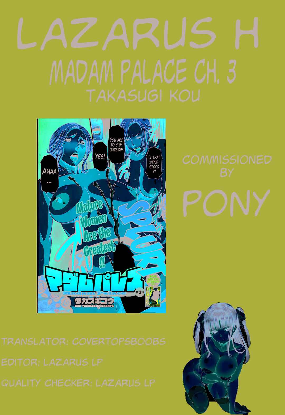 Page 21 Chapter 3 Madam Palace