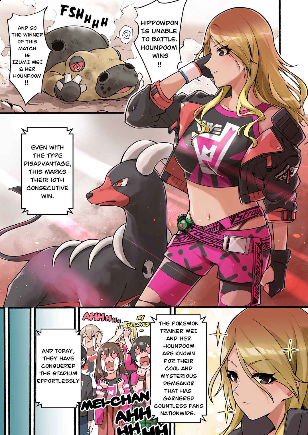 Page 9 Chapter 2.2 Pokemon X THE iDOLM@STER (Doujinshi)