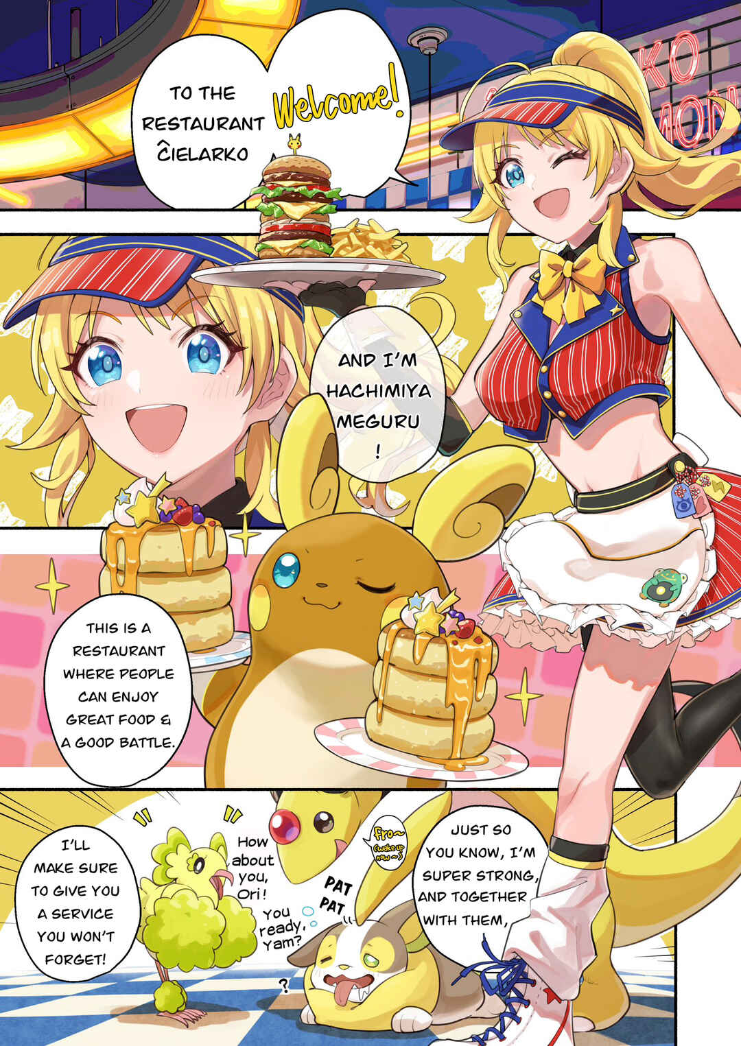 Page 1 Chapter 3.2 Pokemon X THE iDOLM@STER (Doujinshi)