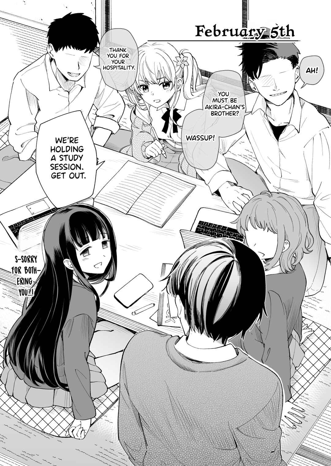 Page 1 Chapter 5 Sasete Kureru 3 no Gimai