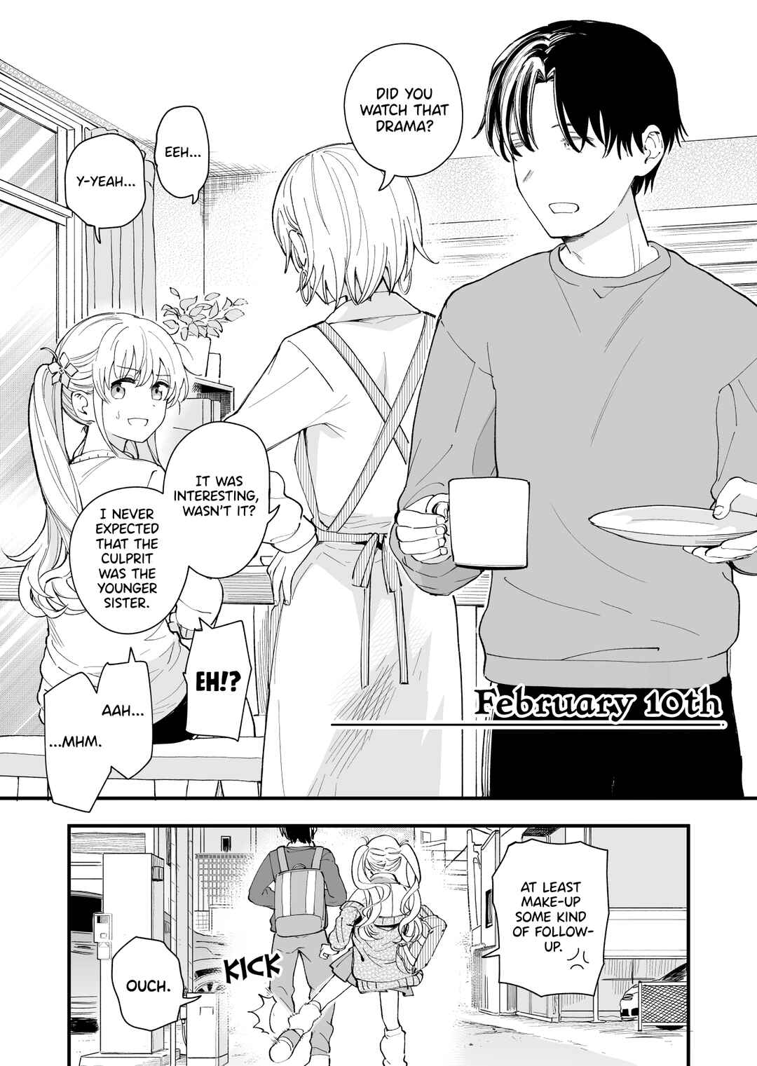 Page 1 Chapter 10 Sasete Kureru 3 no Gimai