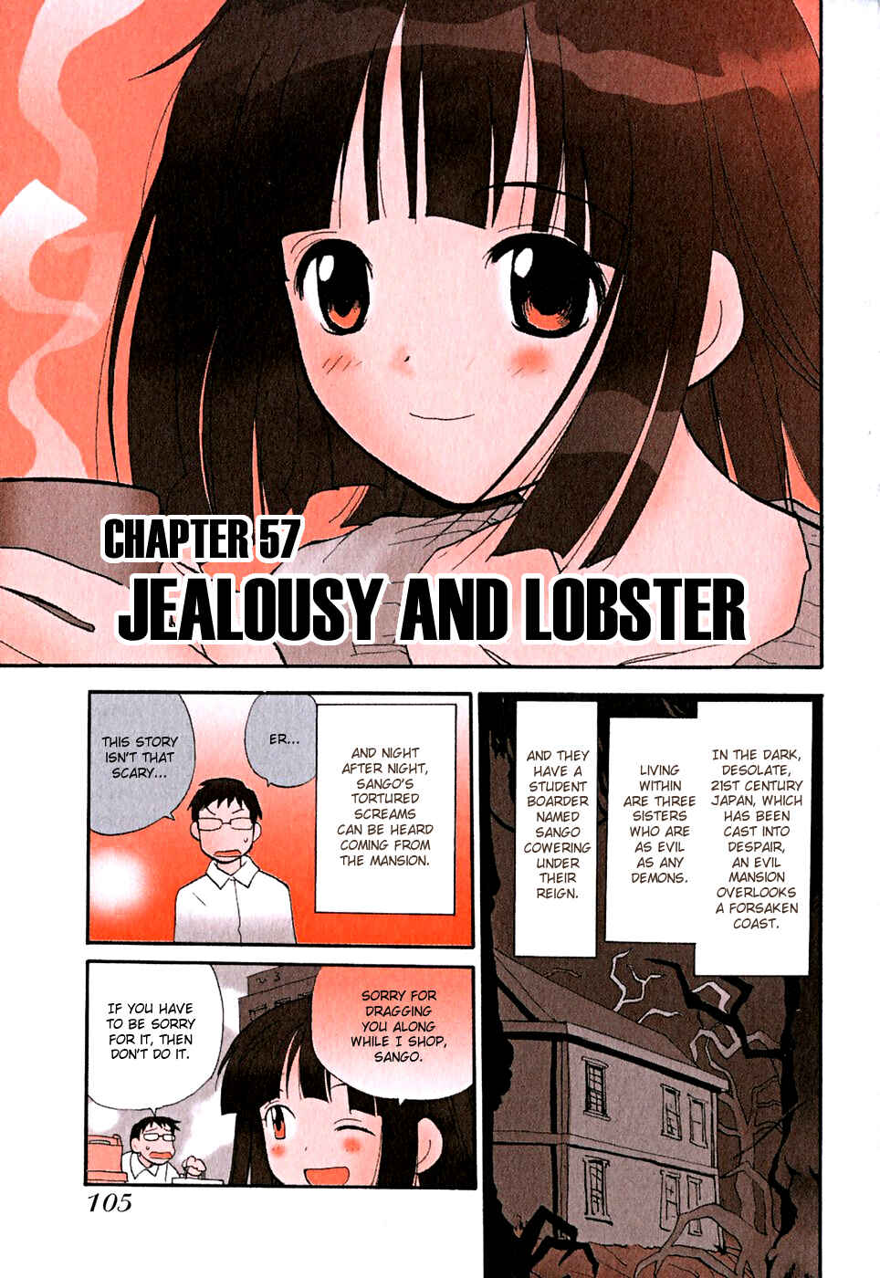 Page 1 Chapter 57 Momoiro Sango
