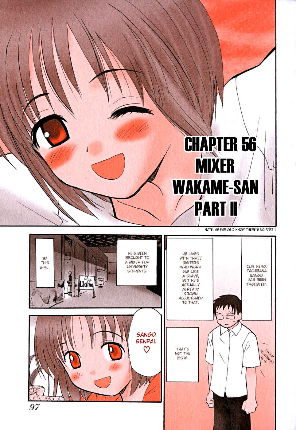 Page 1 Chapter 56 Momoiro Sango