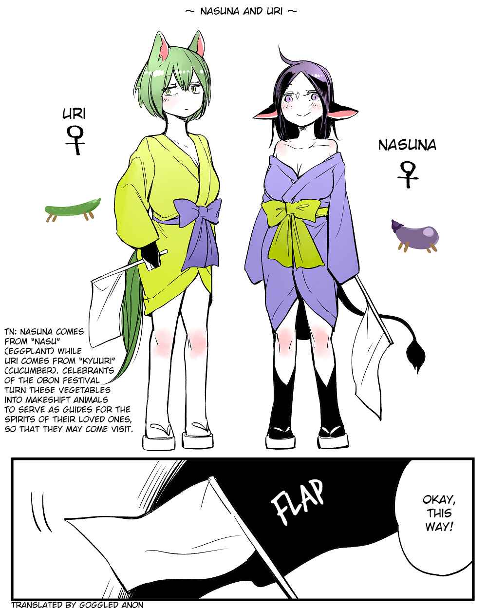Page 1 Chapter 1 Nasuna and Uri