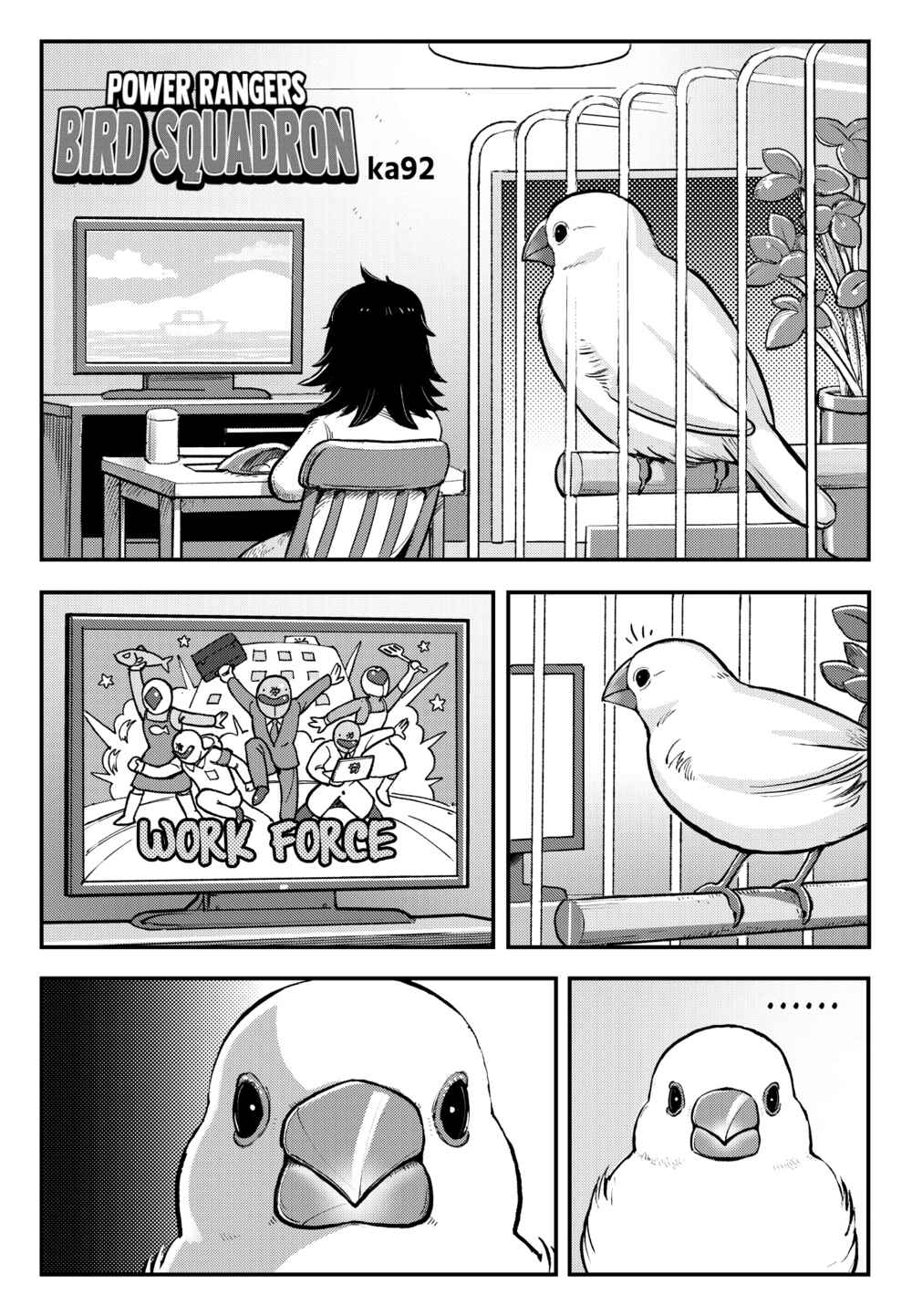 Page 1 Chapter Unknown_3257 Power Rangers Bird Squadron