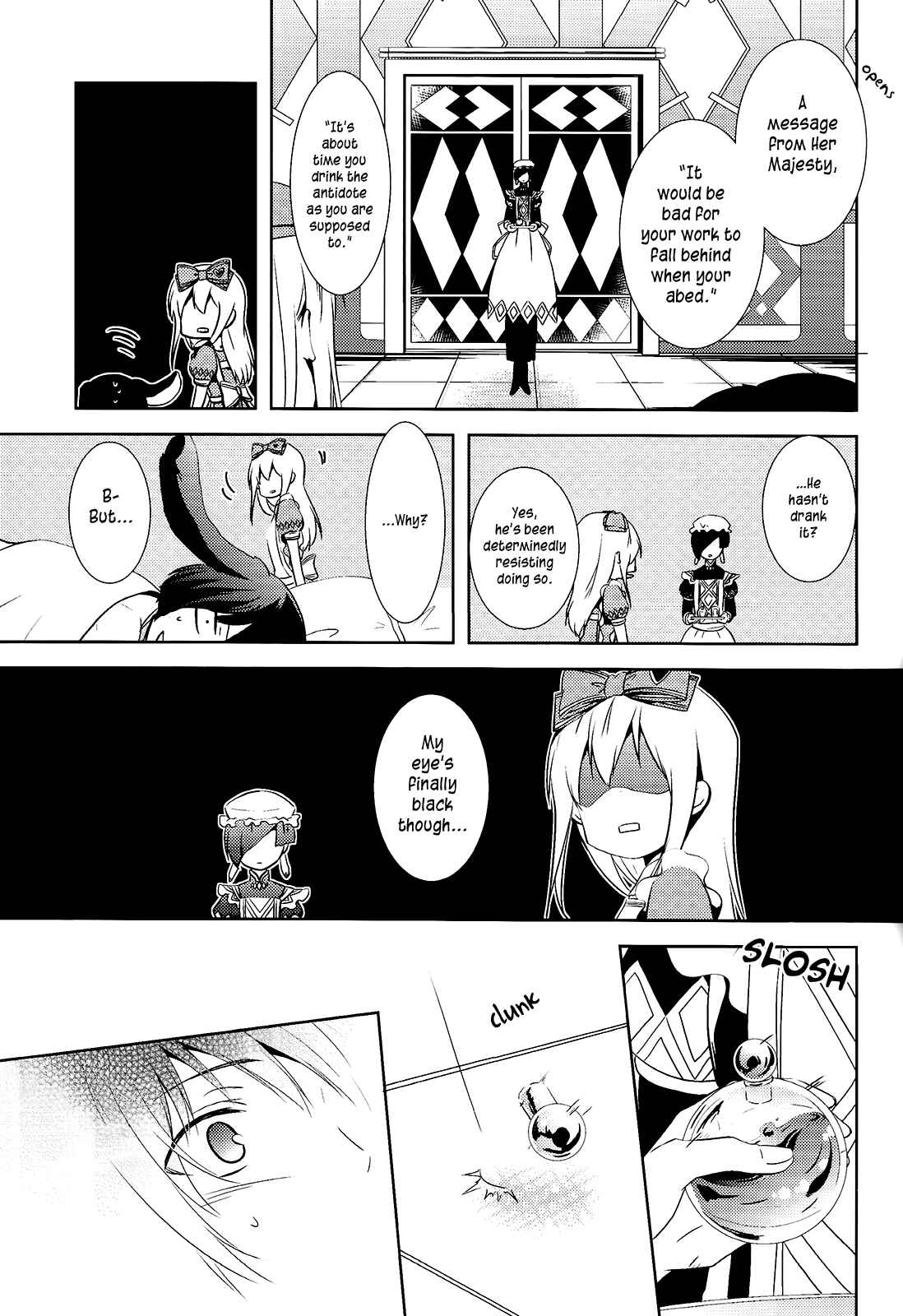 Page 13 Chapter 2 Alice in the Country of Diamonds ~Wonderful Wonder World~ Koushiki Visual Fanbook
