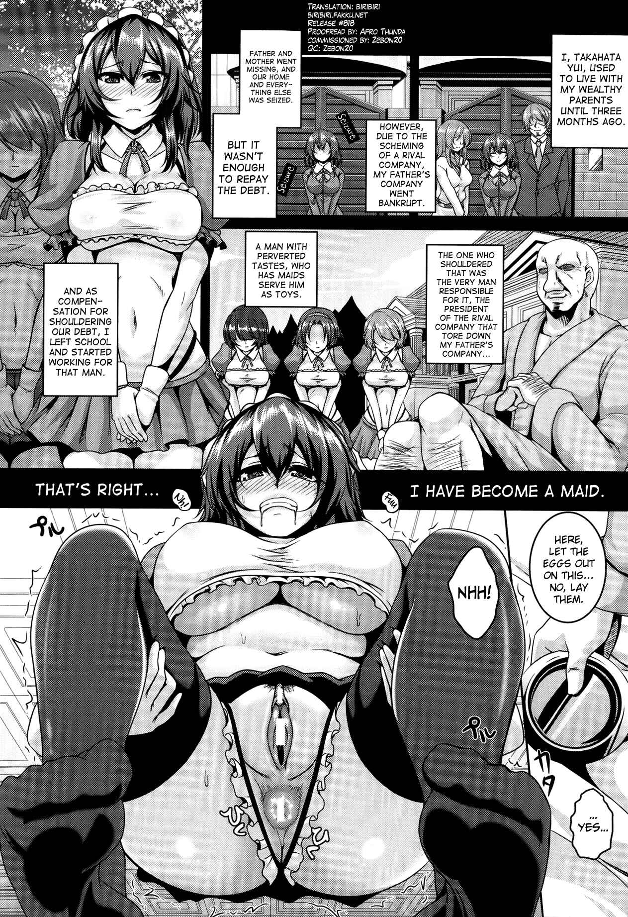 Page 2 Chapter Unknown_b228 Botsuraku Reijou no Seiteki Maid Gyoumu