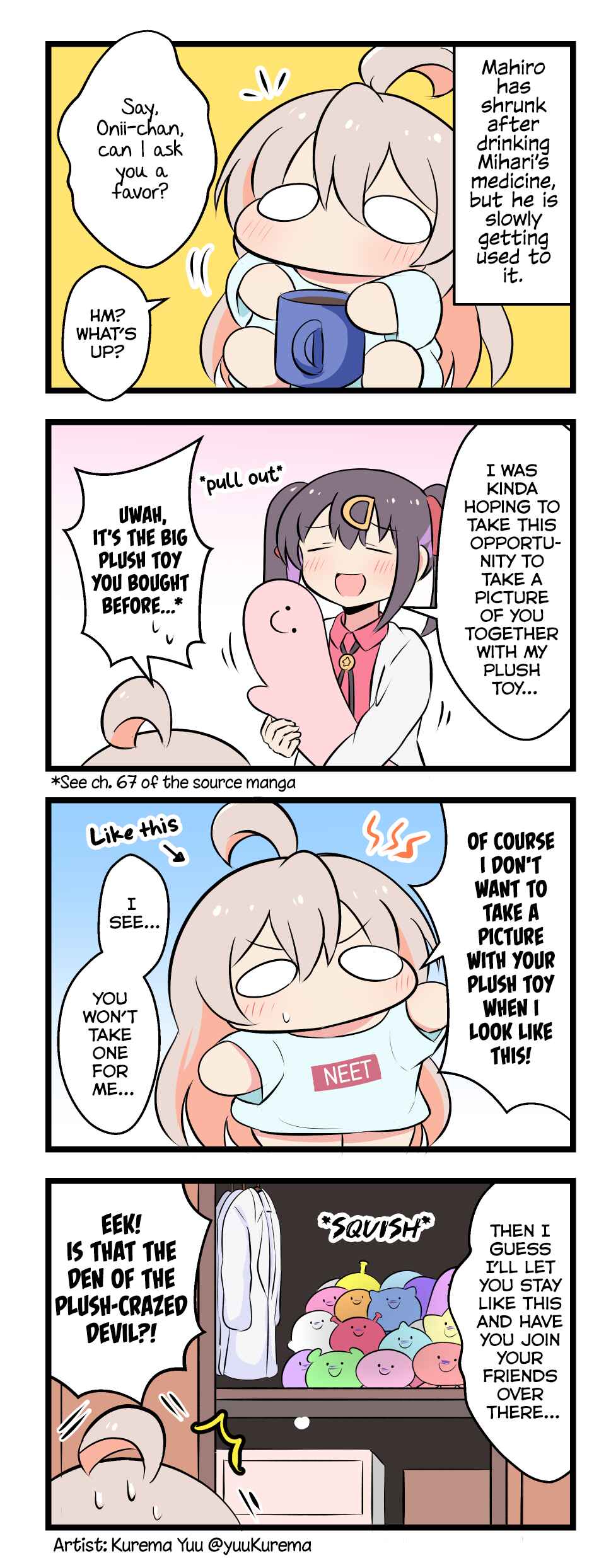 Page 1 Chapter 2 Oniichan ha Oshimai - Petit Onimai Manga! (Doujinshi)