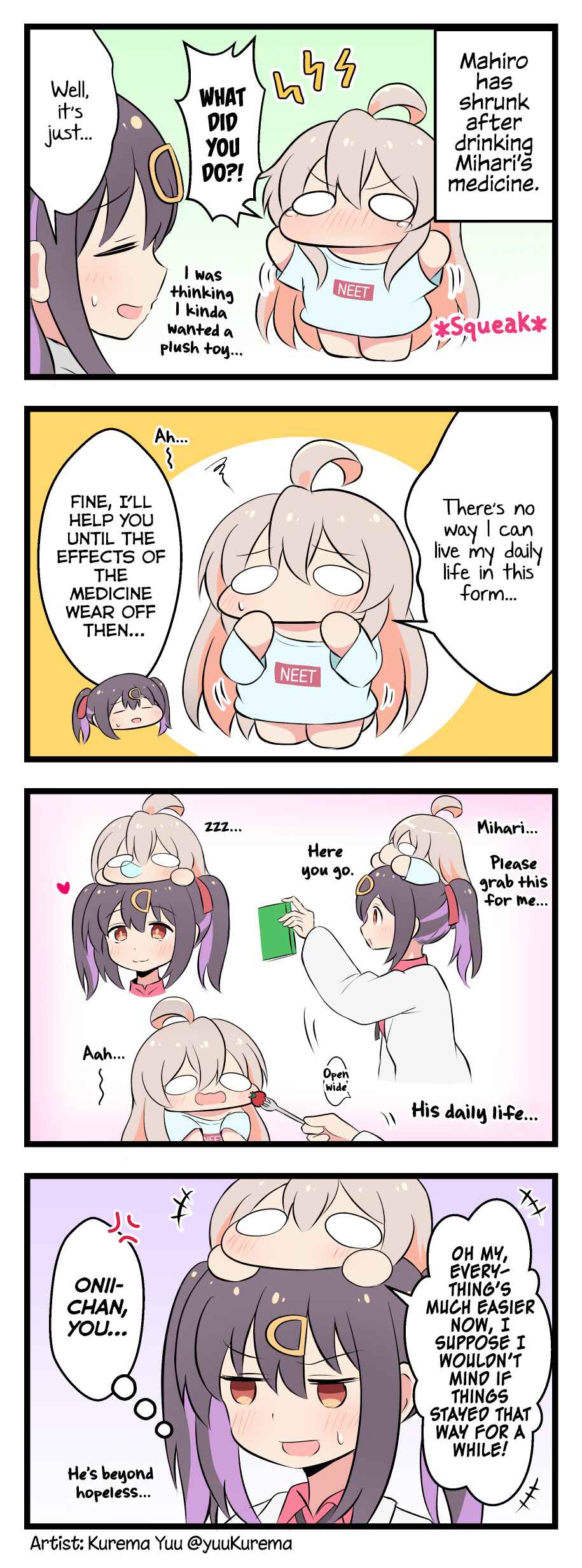 Page 1 Chapter 1 Oniichan ha Oshimai - Petit Onimai Manga! (Doujinshi)