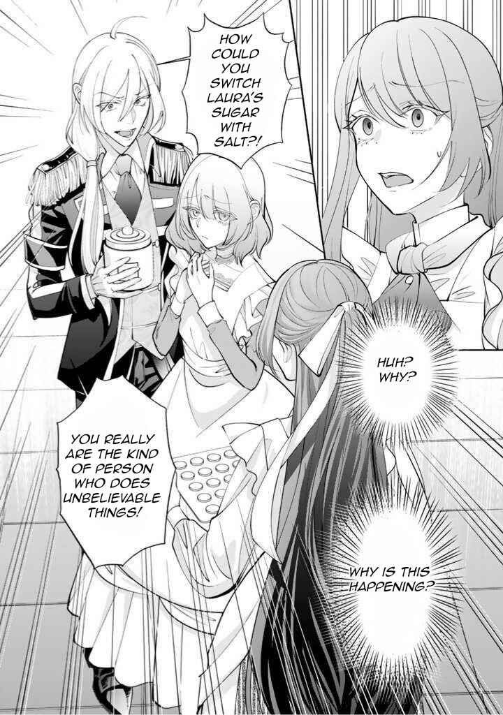 Page 13 Chapter 1.2 Okashi na Akuyaku Reijou wa Botsurakugo ni Amatou no Ouji ni Karamareru you ni Narimashita