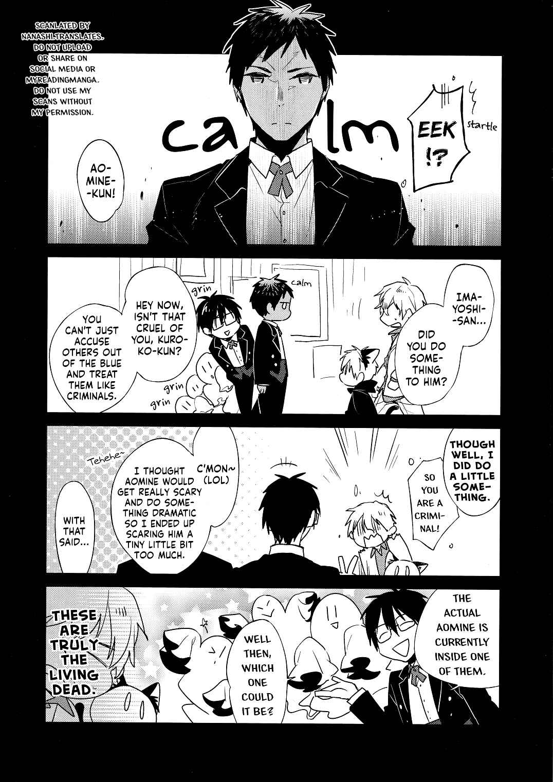 Page 10 Chapter Unknown_b0bb Kuroko no Basket - Nekomimi Haunted (Doujinshi)