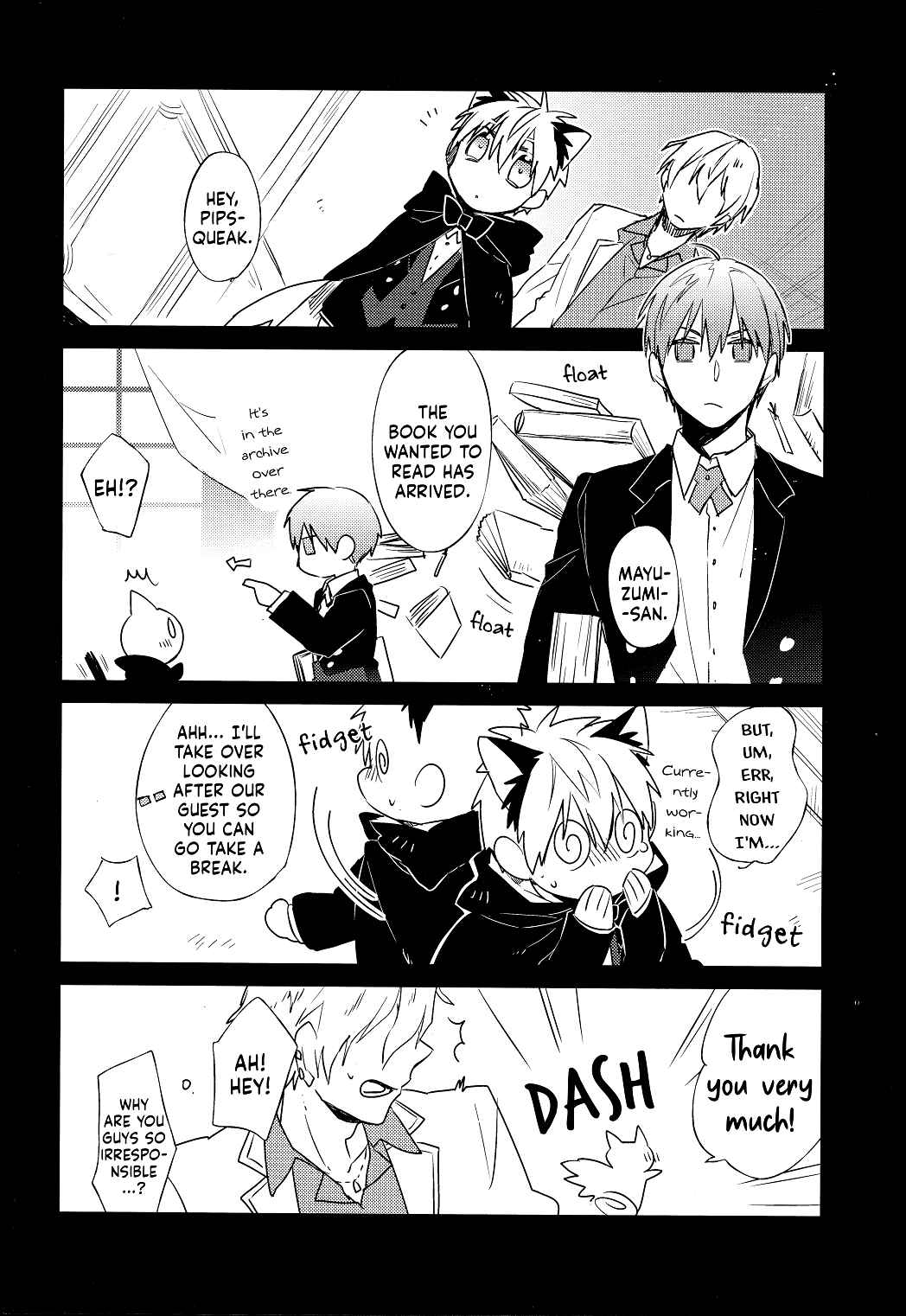 Page 12 Chapter Unknown_b0bb Kuroko no Basket - Nekomimi Haunted (Doujinshi)