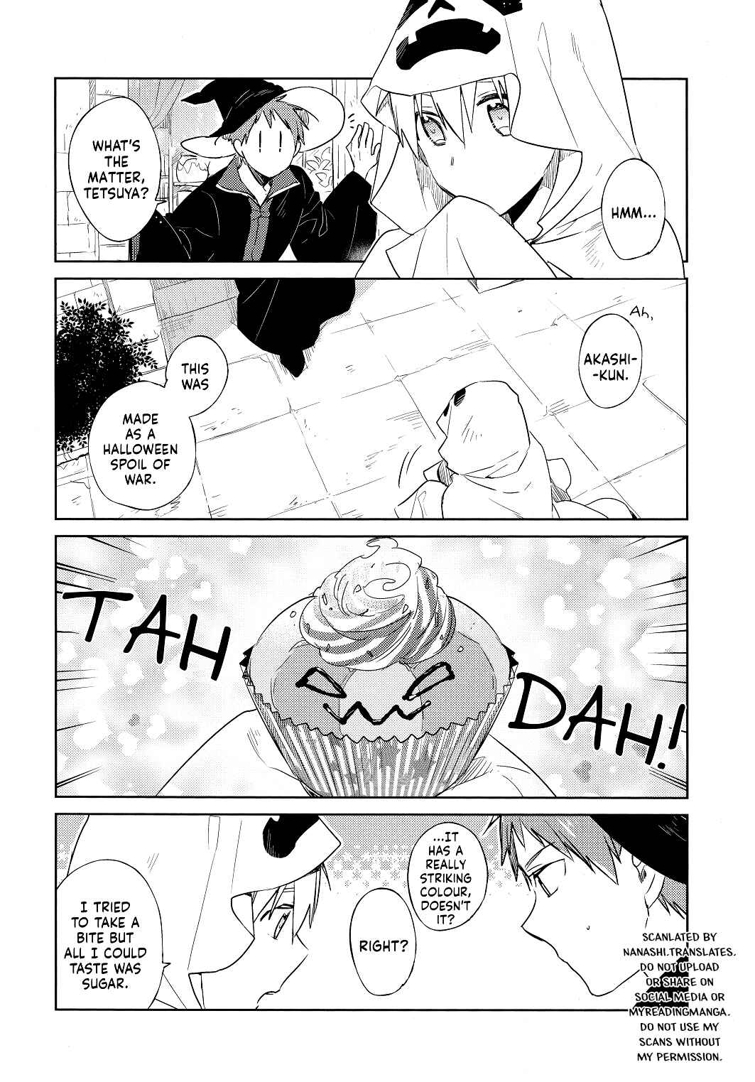 Page 4 Chapter Unknown_b0bb Kuroko no Basket - Nekomimi Haunted (Doujinshi)