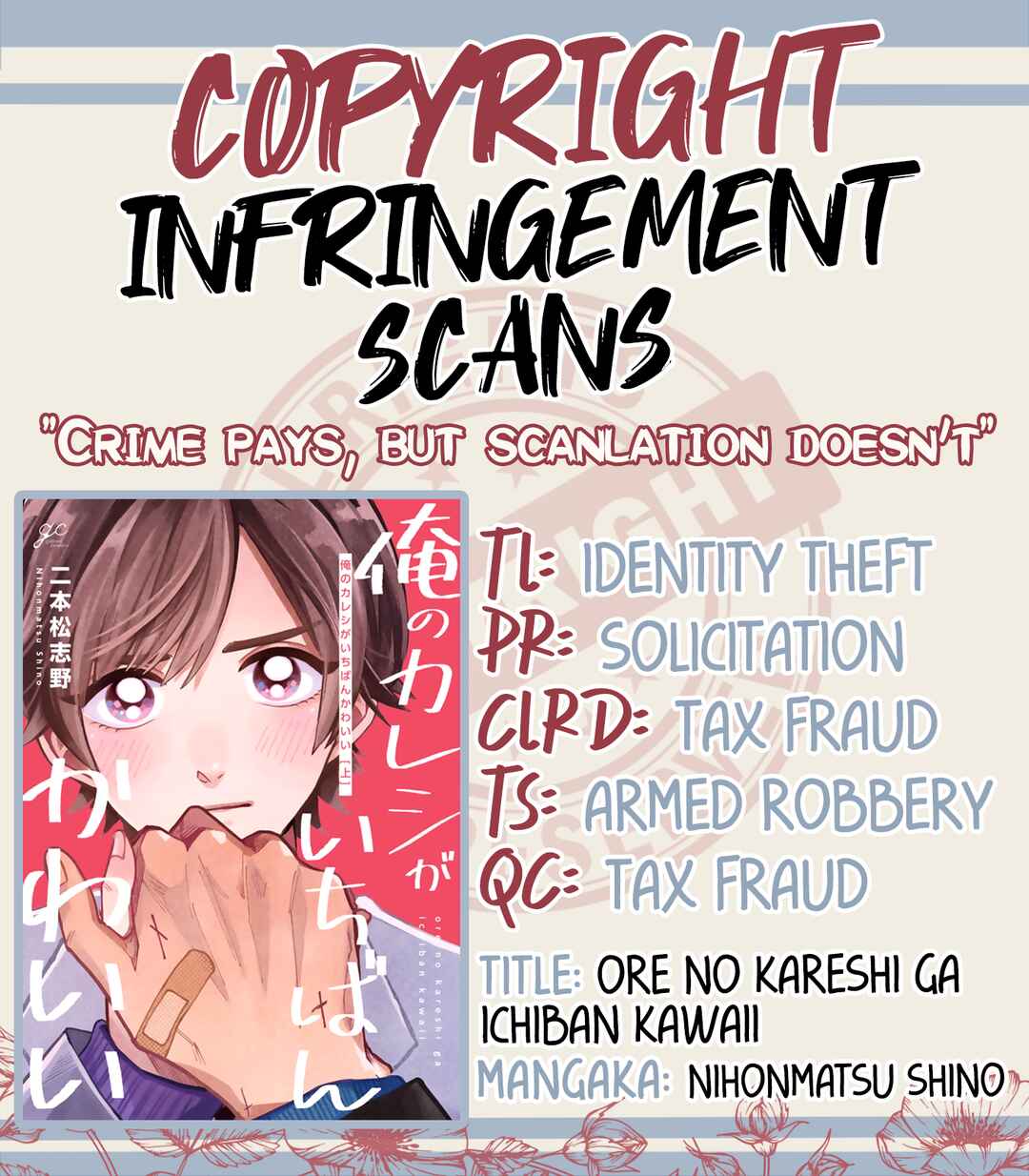 Page 1 Chapter 3 Ore no Kareshi ga Ichiban Kawaii