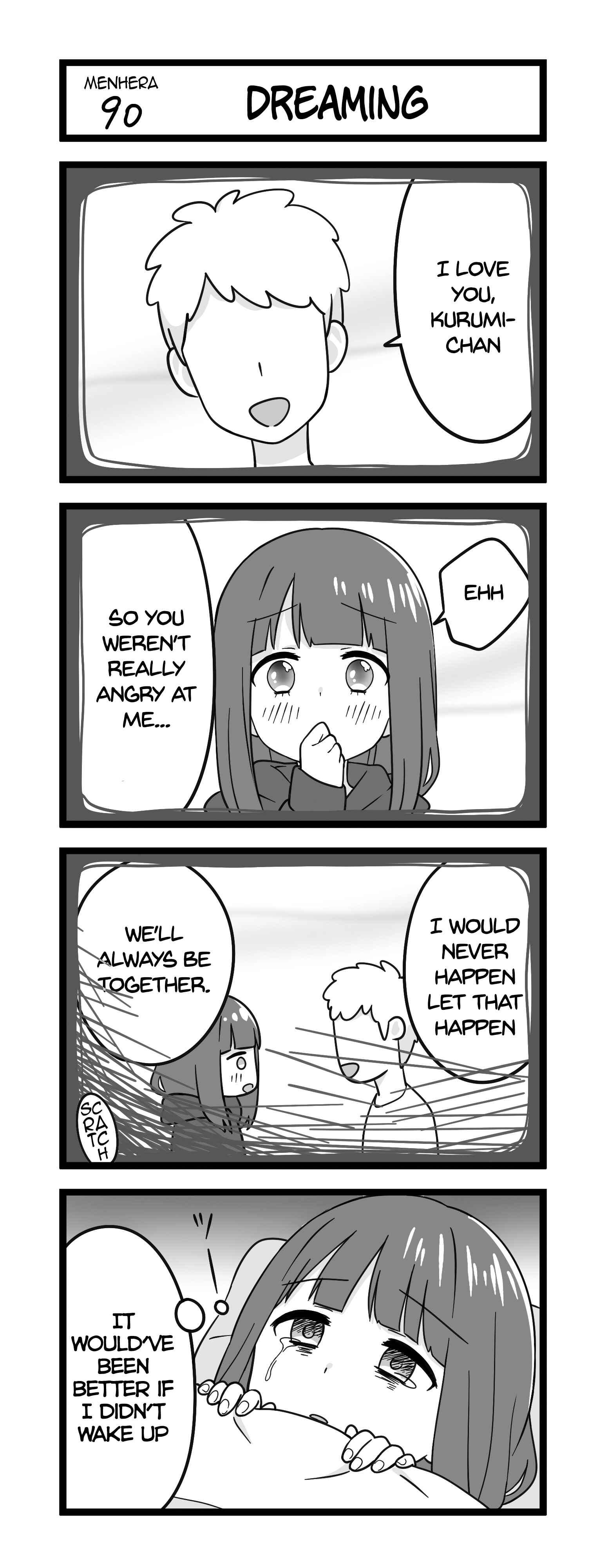 Page 1 Chapter 90 Menhera Shoujo Kurumi-chan