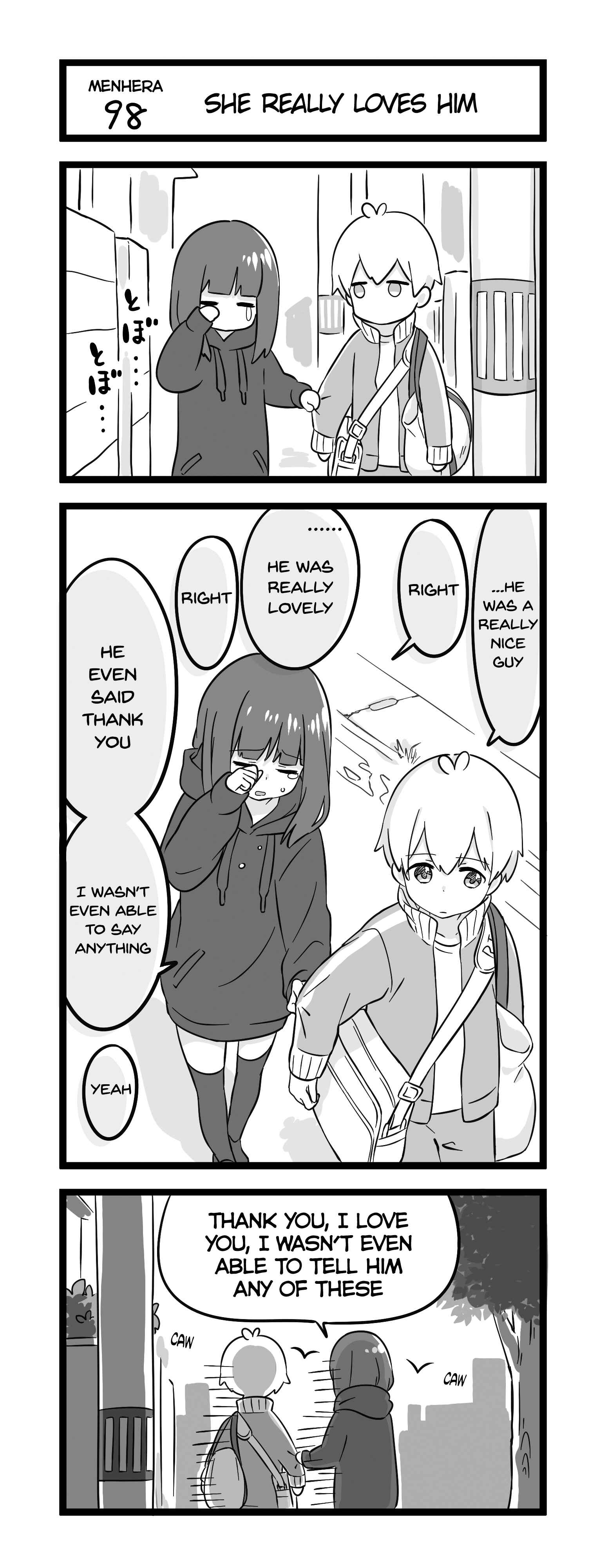 Page 1 Chapter 98 Menhera Shoujo Kurumi-chan