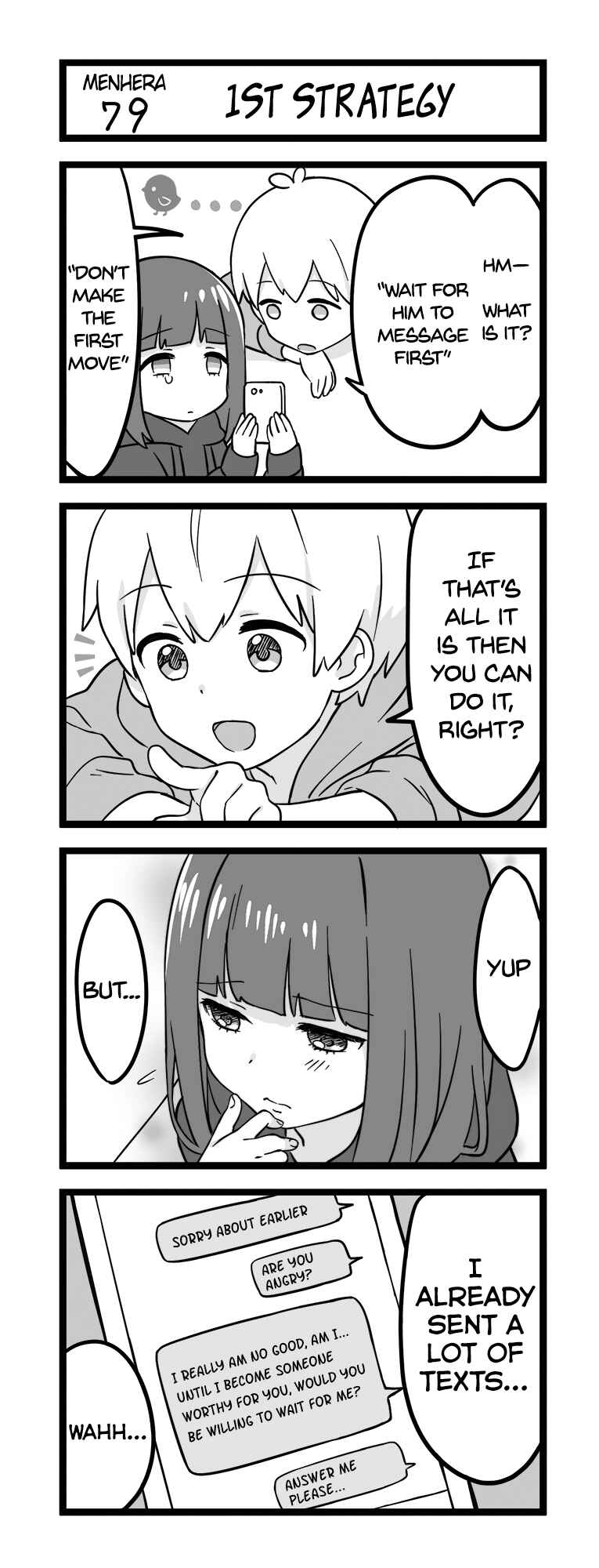 Page 1 Chapter 79 Menhera Shoujo Kurumi-chan