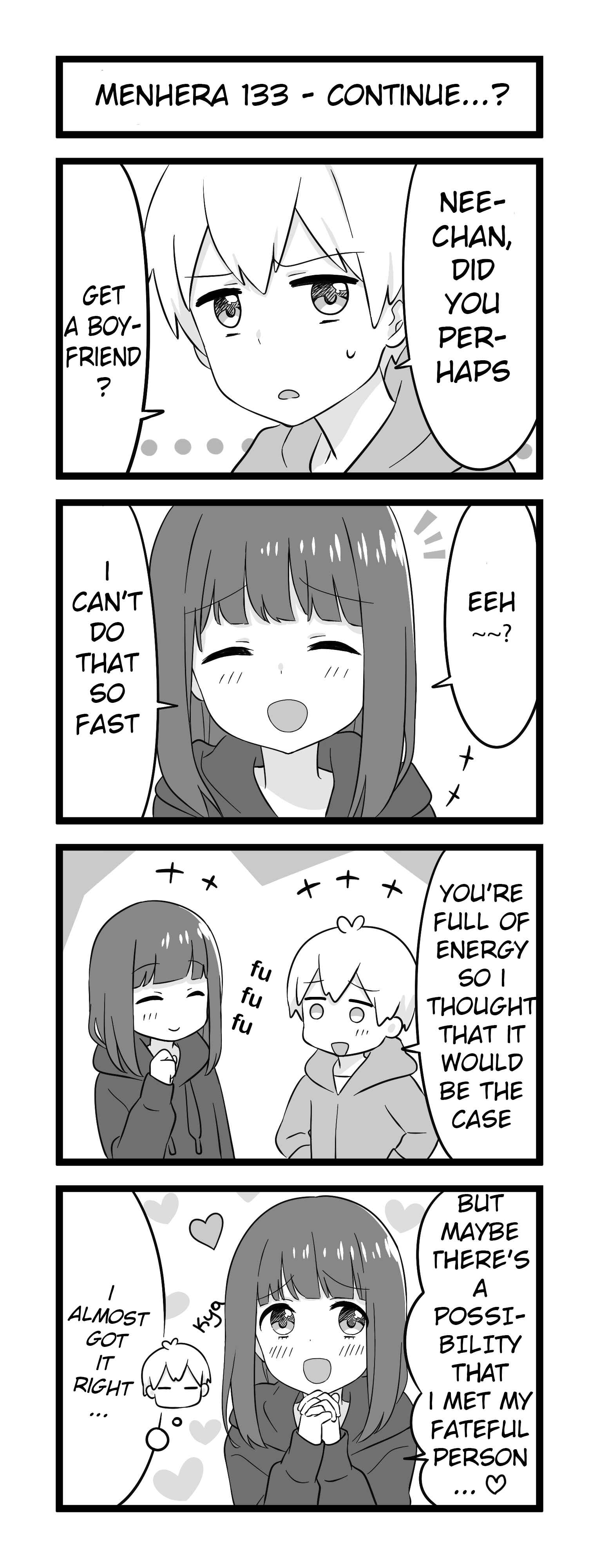 Page 1 Chapter 133 Menhera Shoujo Kurumi-chan