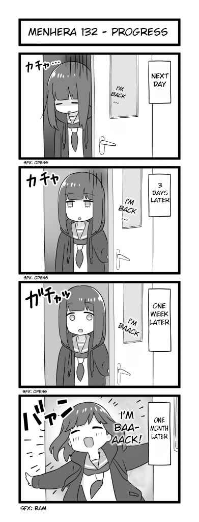 Page 1 Chapter 132 Menhera Shoujo Kurumi-chan