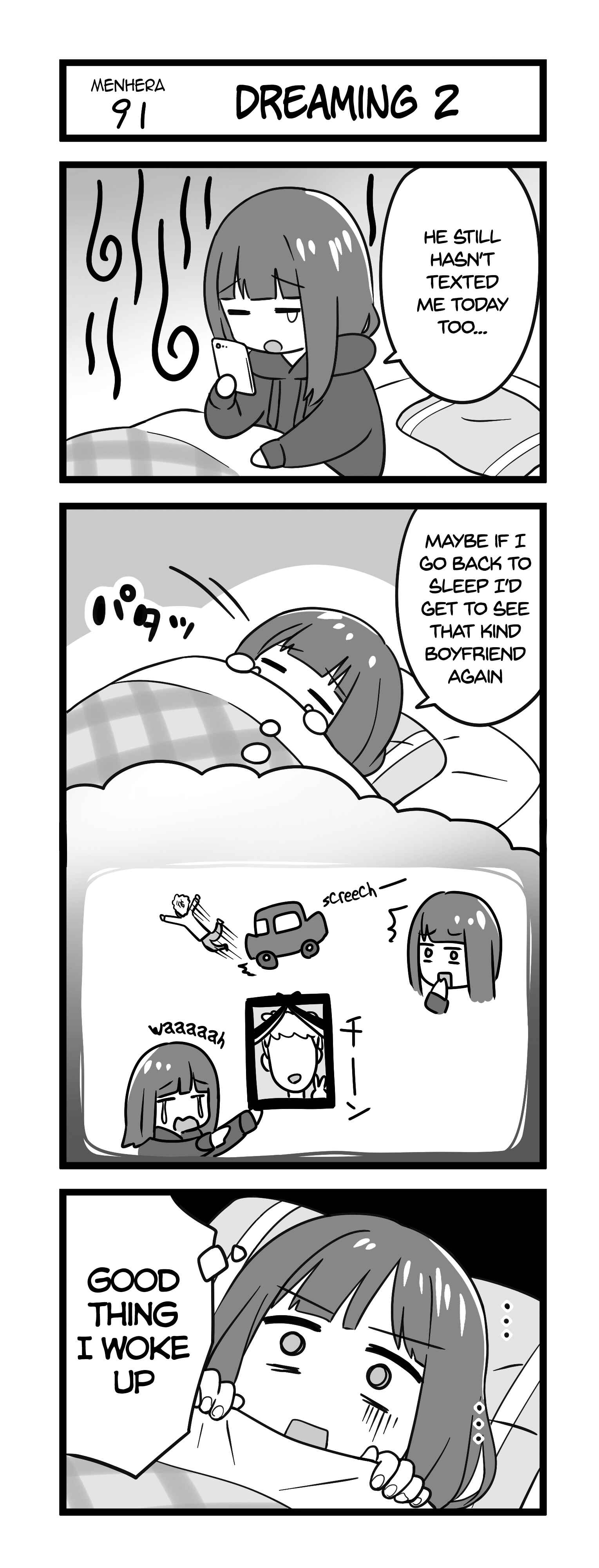 Page 1 Chapter 91 Menhera Shoujo Kurumi-chan