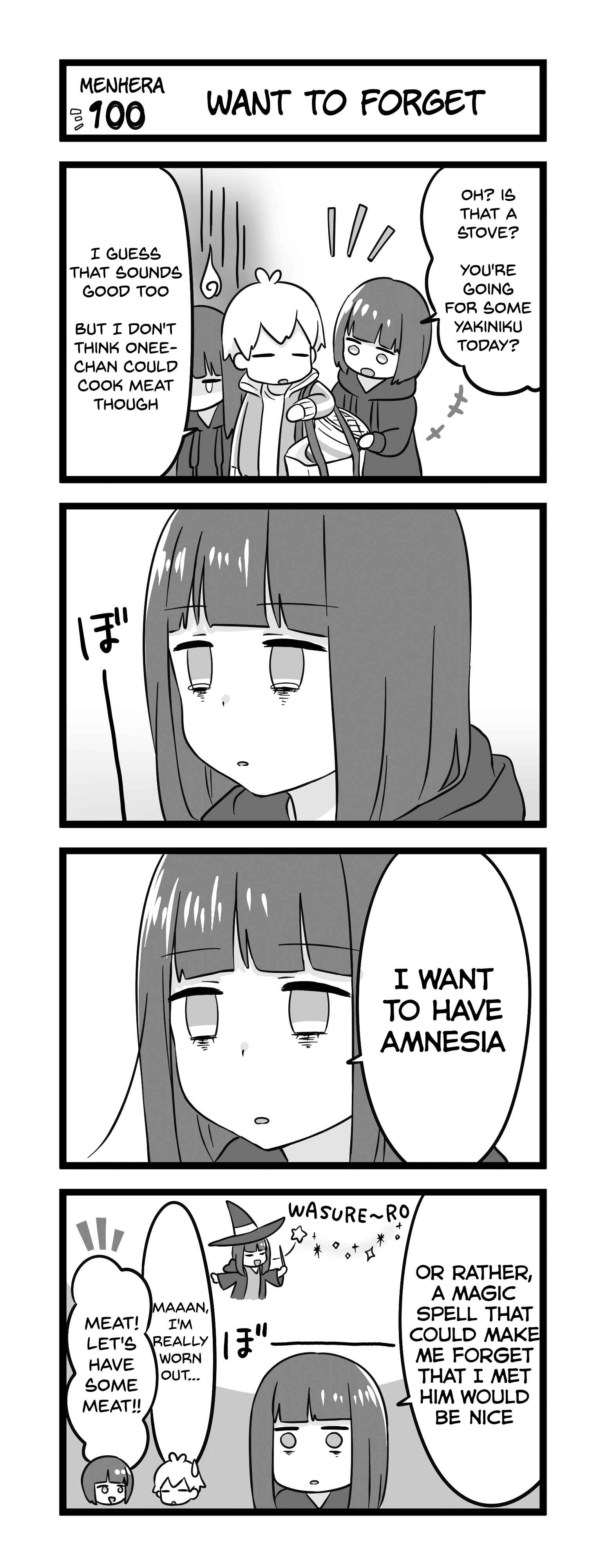 Page 1 Chapter 100 Menhera Shoujo Kurumi-chan
