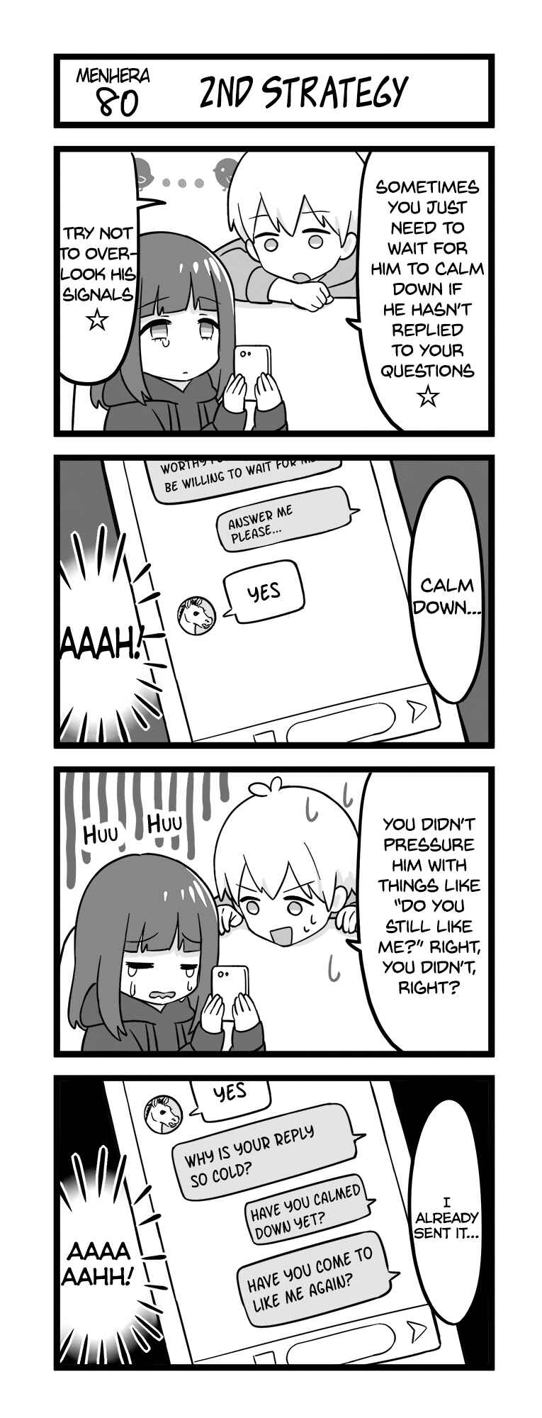 Page 1 Chapter 80 Menhera Shoujo Kurumi-chan