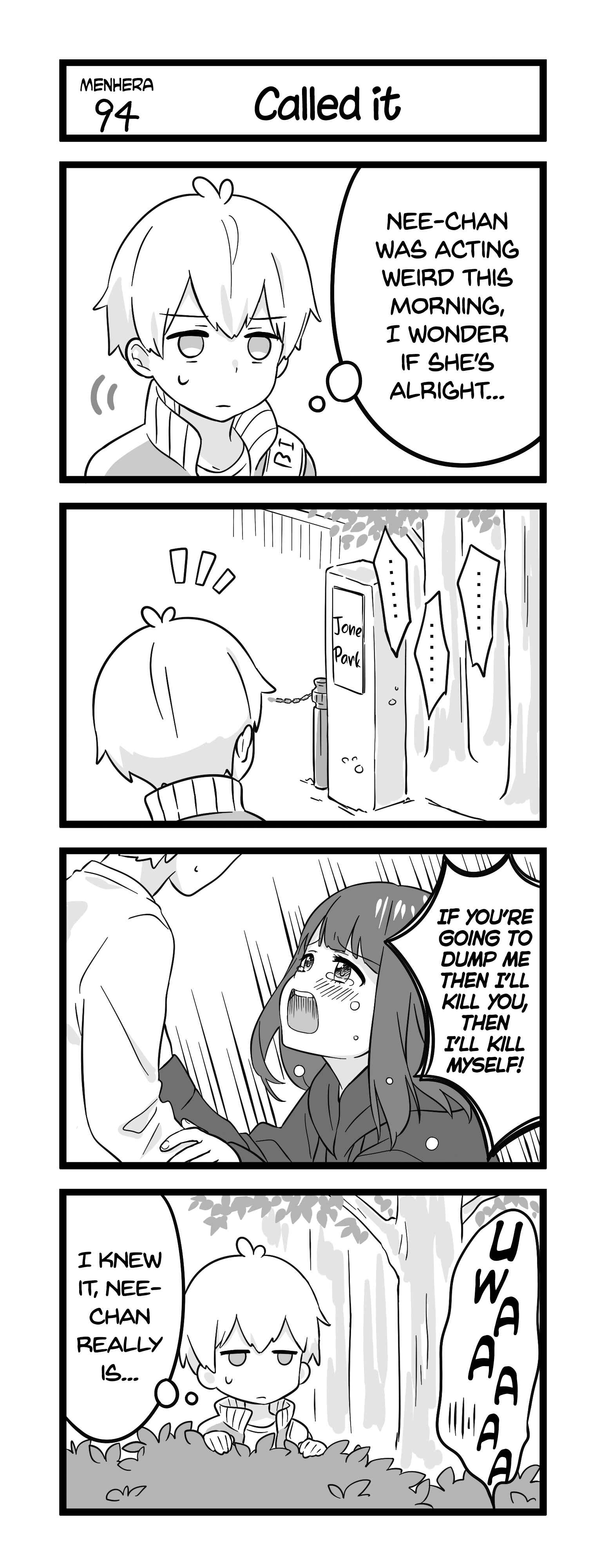 Page 1 Chapter 94 Menhera Shoujo Kurumi-chan
