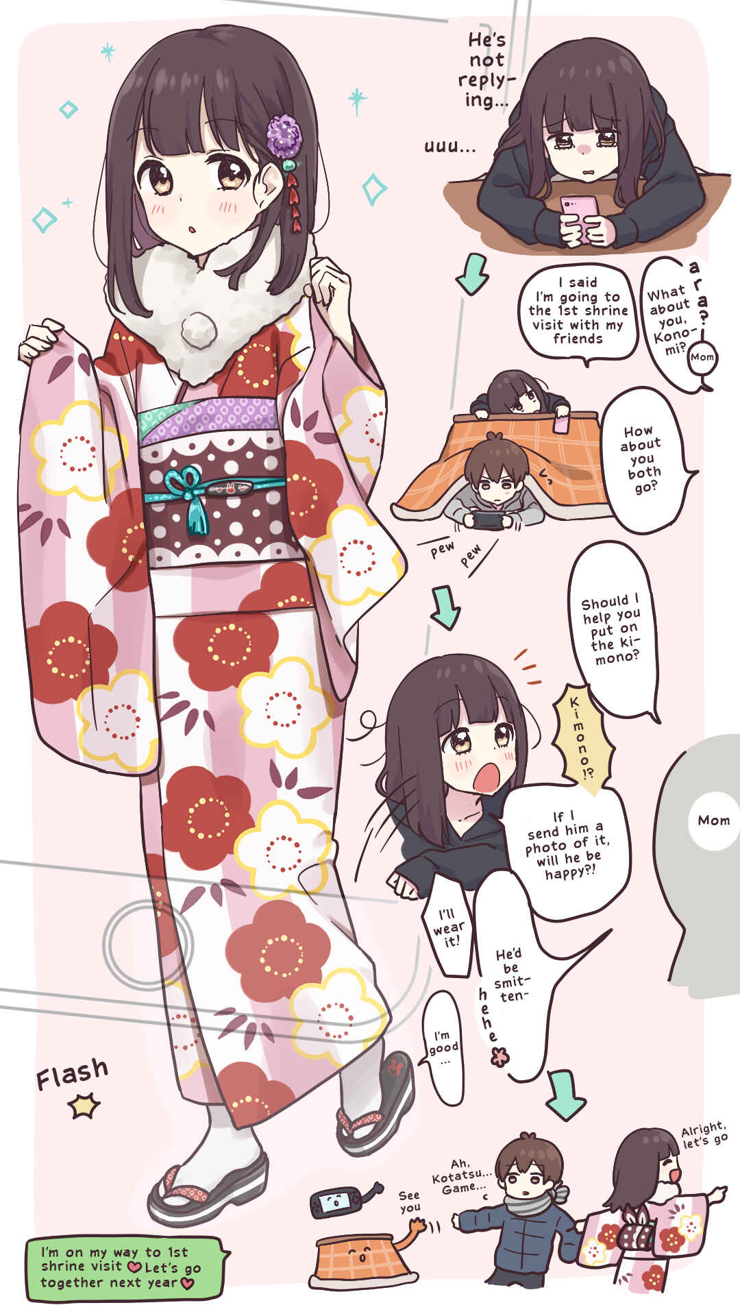 Page 1 Chapter 146 Menhera Shoujo Kurumi-chan