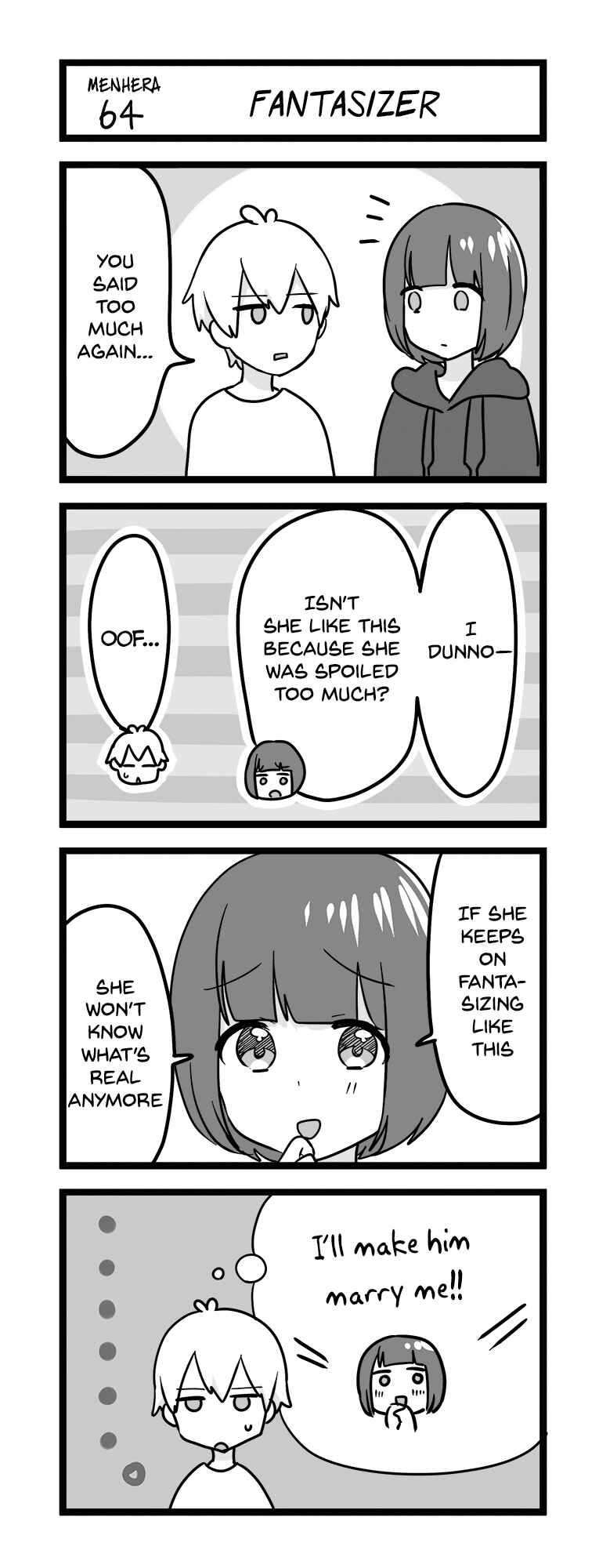 Page 1 Chapter 64 Menhera Shoujo Kurumi-chan