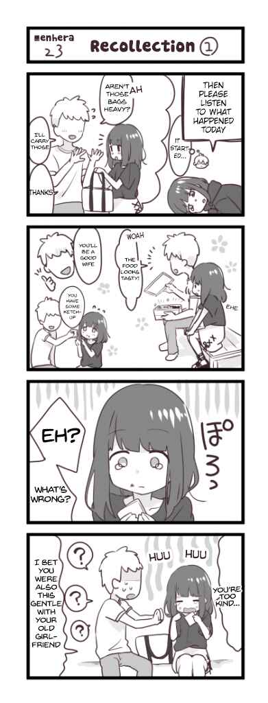 Page 1 Chapter 23 Menhera Shoujo Kurumi-chan