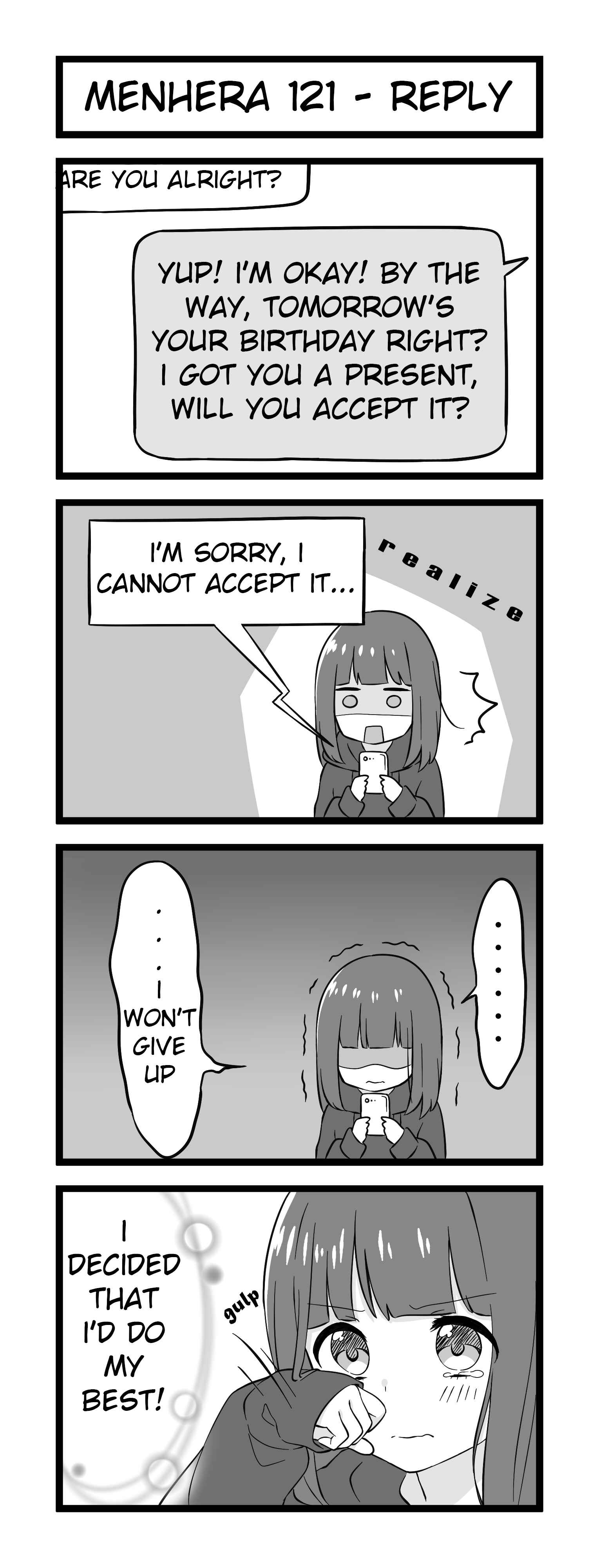 Page 1 Chapter 121 Menhera Shoujo Kurumi-chan