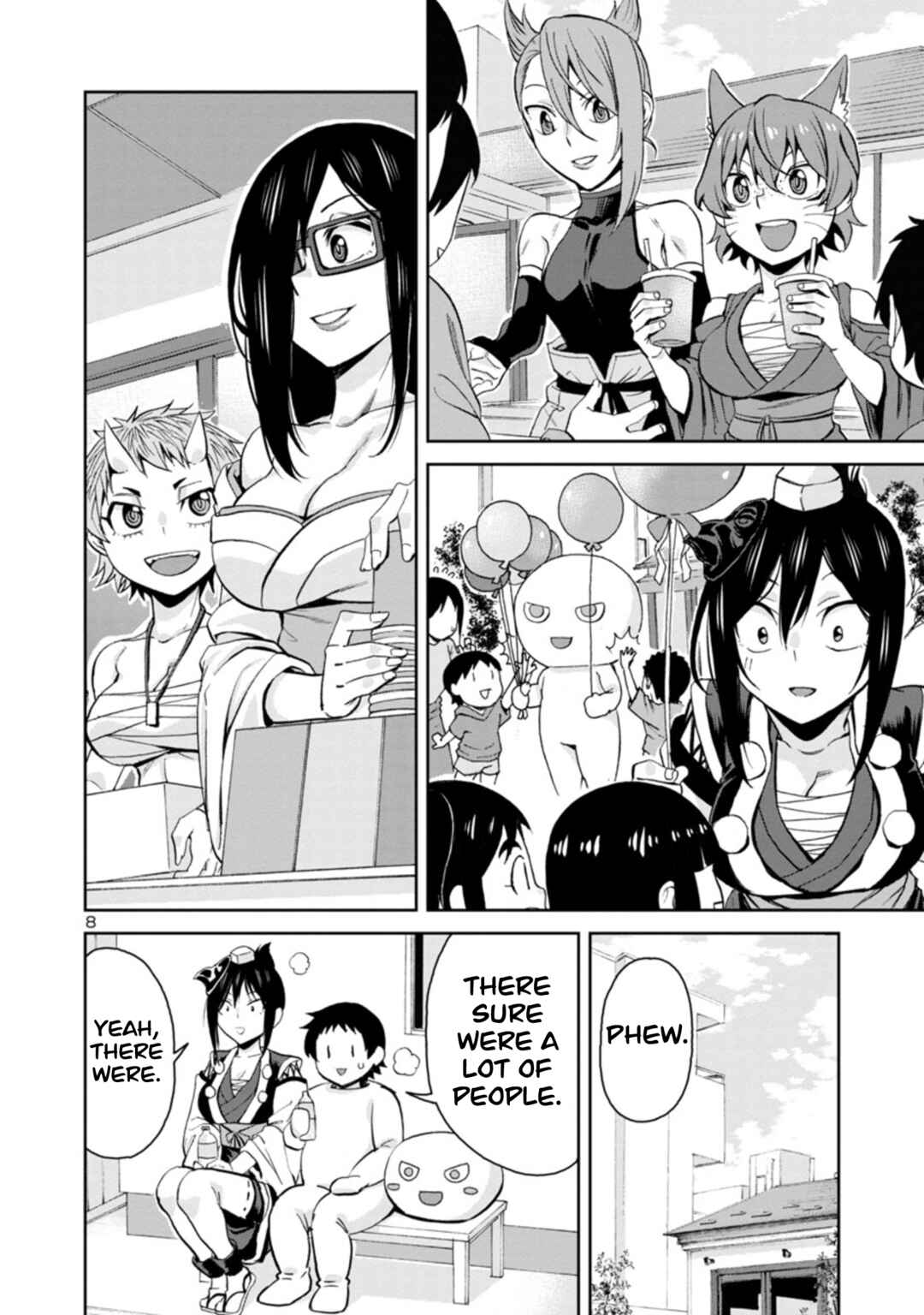 Page 8 Chapter 90 Hitomi-chan wa Hitomishiri
