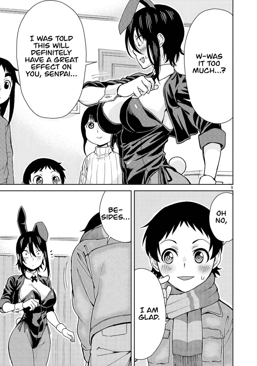 Page 9 Chapter 136 Hitomi-chan wa Hitomishiri