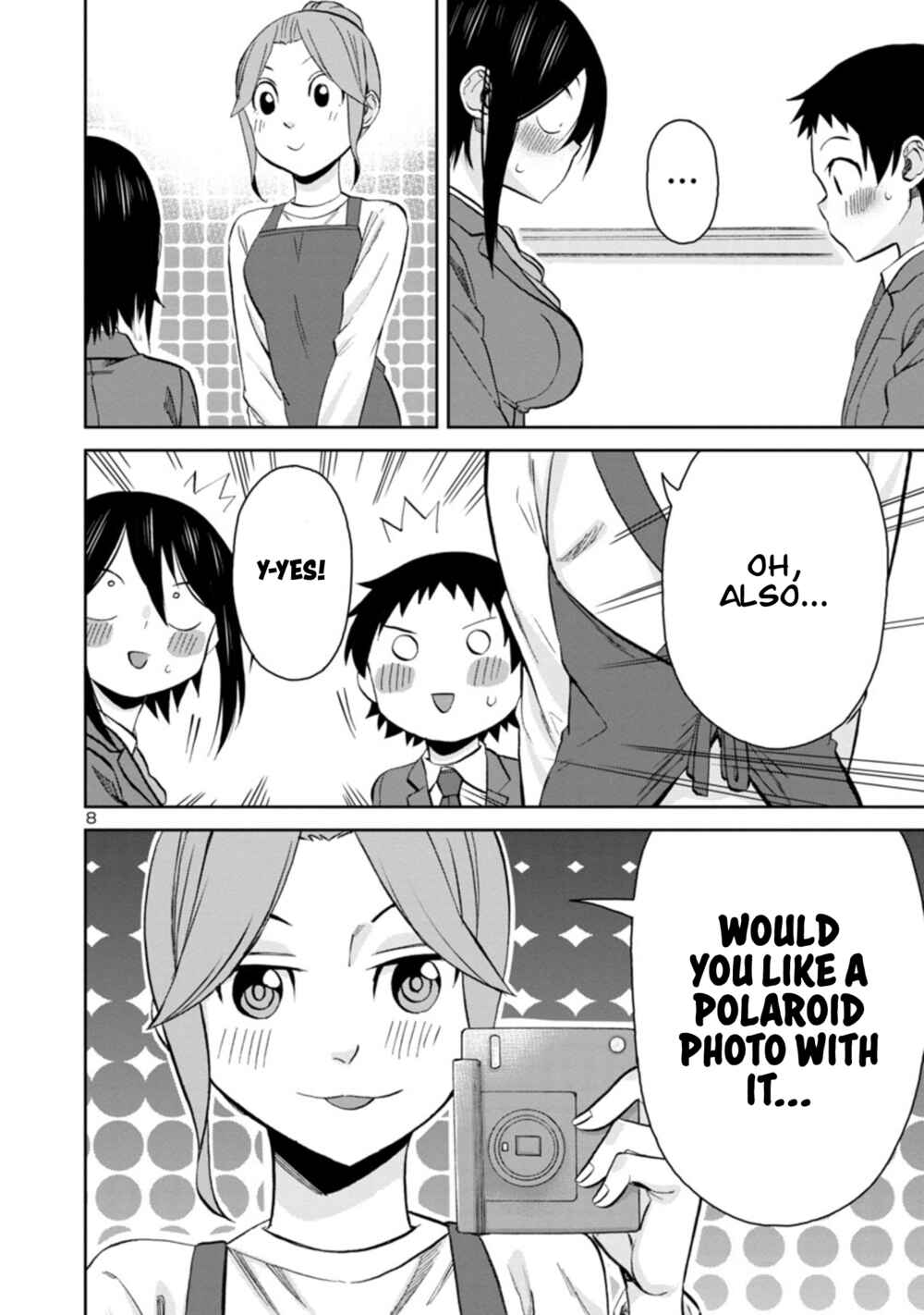 Page 8 Chapter 87 Hitomi-chan wa Hitomishiri
