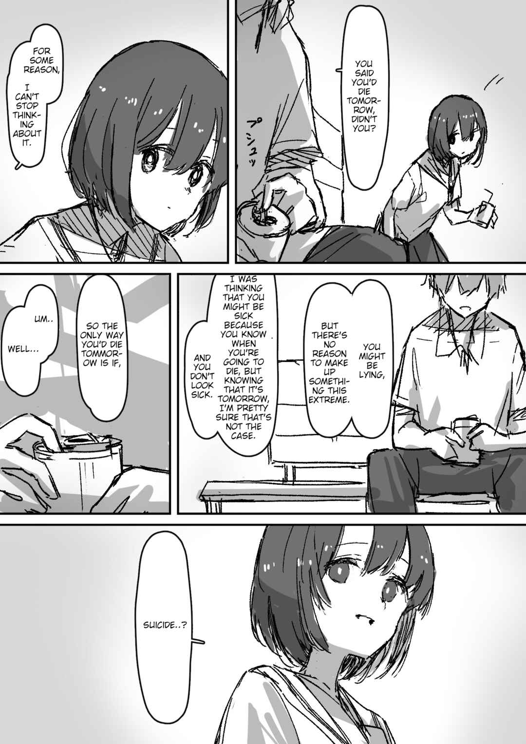 Page 13 Chapter Unknown_a2f2 Ashita Shinu Shoujo no Saigo no Houkago