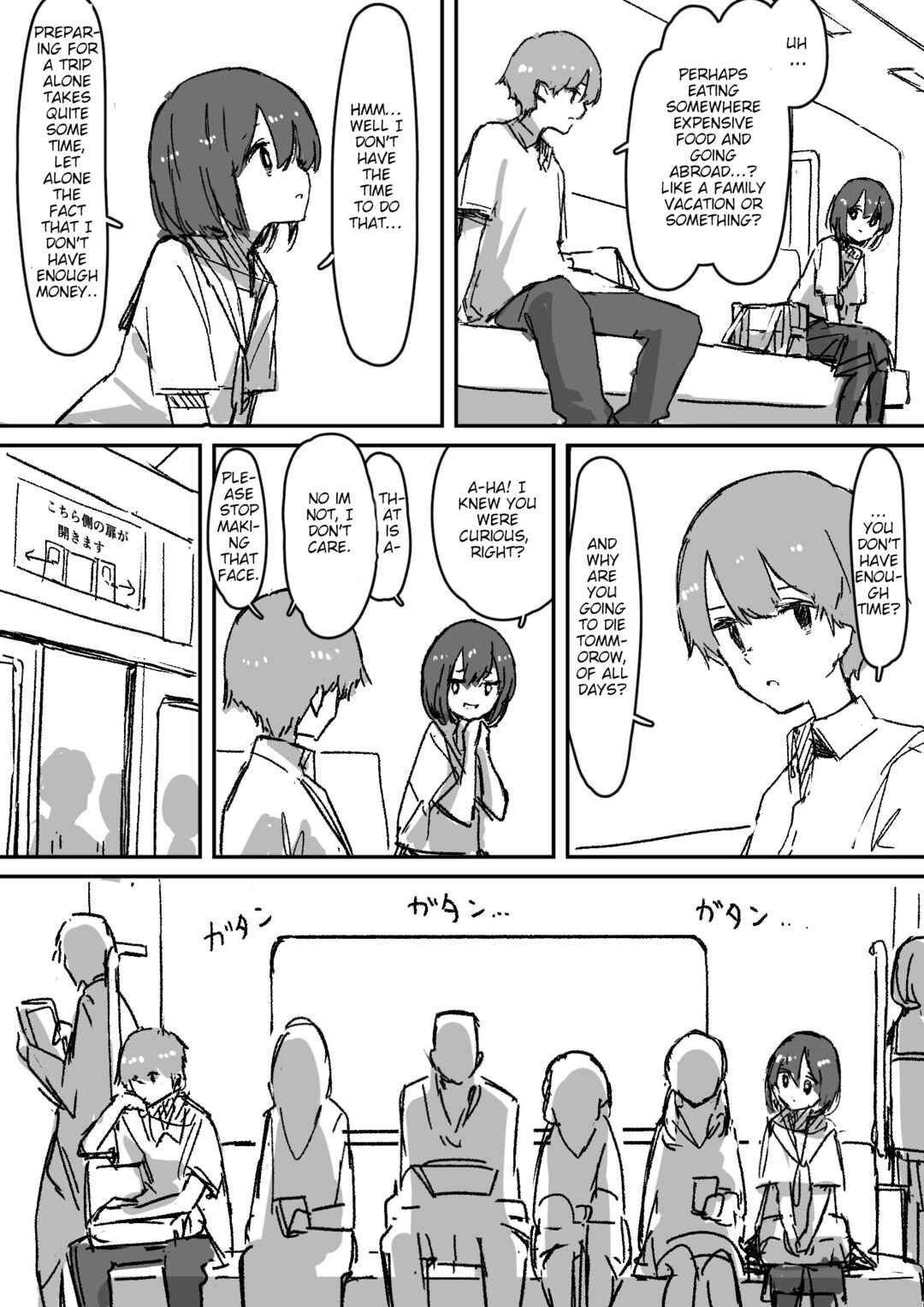 Page 6 Chapter Unknown_a2f2 Ashita Shinu Shoujo no Saigo no Houkago