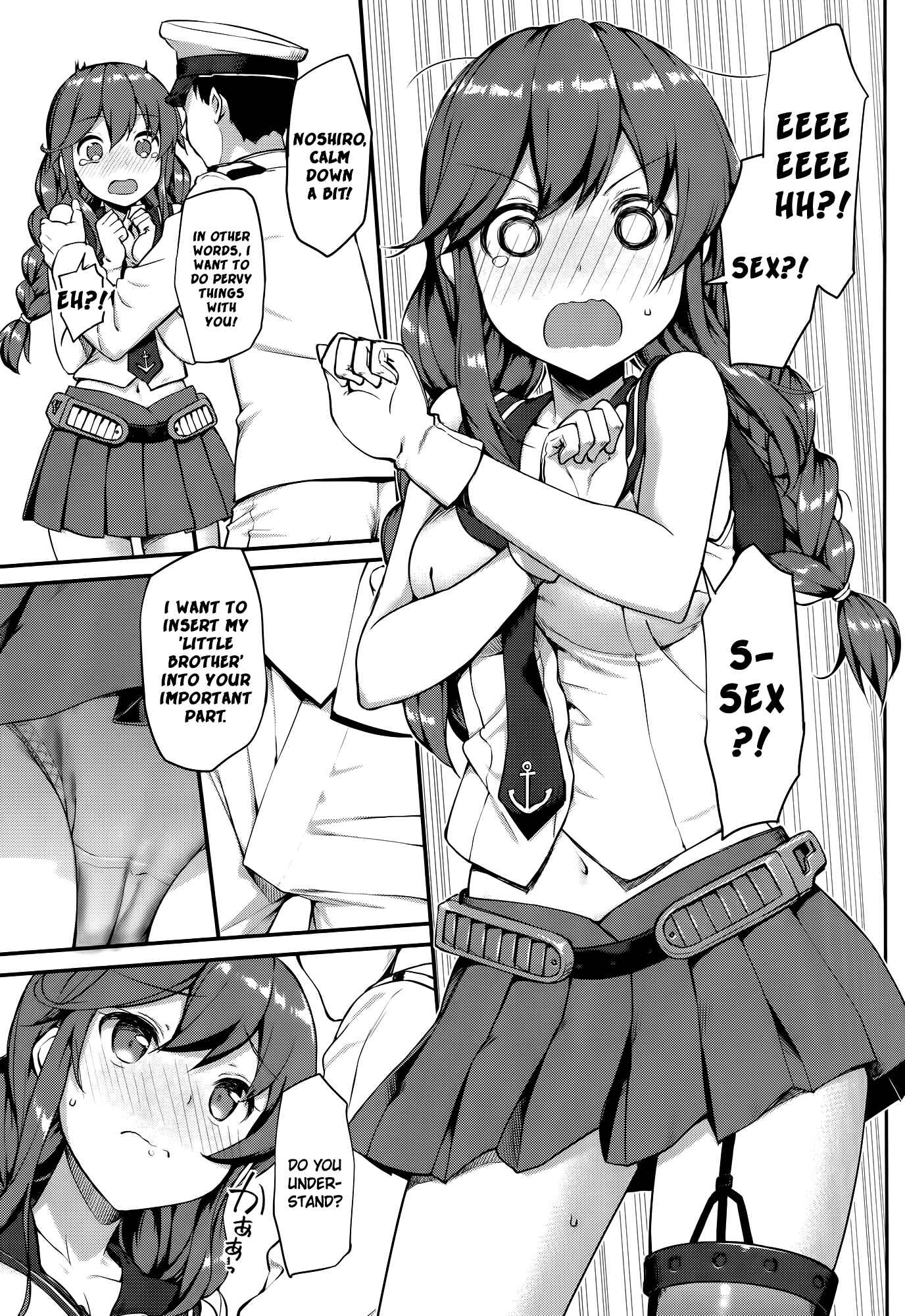 Page 8 Chapter Unknown_fd60 Kantai Collection -KanColle- Teitoku wa Doushite mo Noshiro to H ga Shitai!! (Doujinshi)