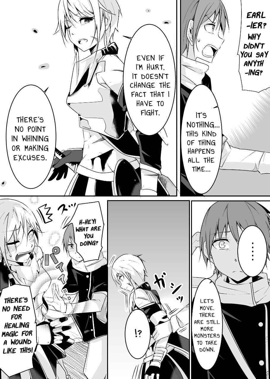 Page 4 Chapter 2 A Story About Treating a Female Knight, Who Has Never Been Treated as a Woman, as a Woman (Pre-Serialization)