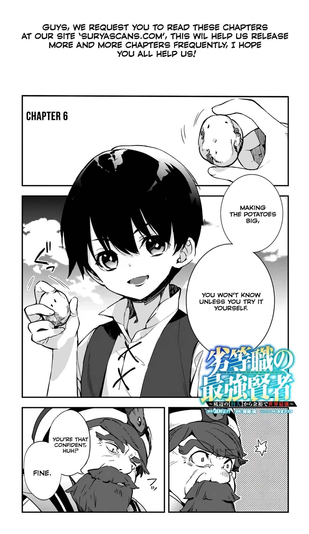 Page 2 Chapter 6 Rettoushoku no Saikyou Kenja - Teihen no Murabito kara Yoyuu de Sekai Saikyou