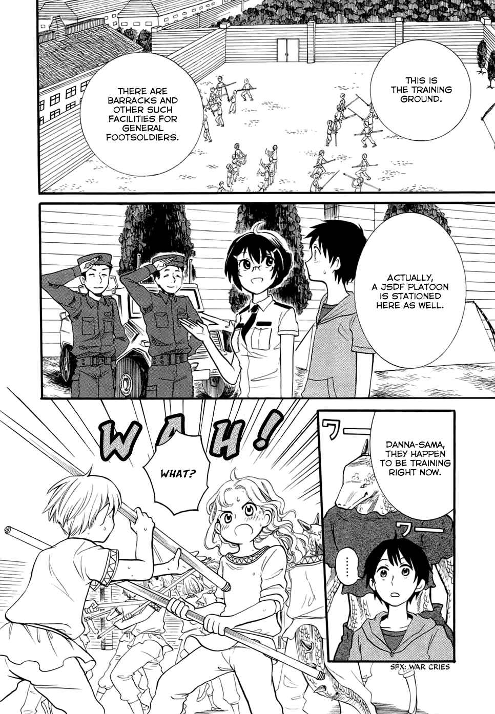 Page 8 Chapter 4 Outbreak Company: Moeru Shinryakusha